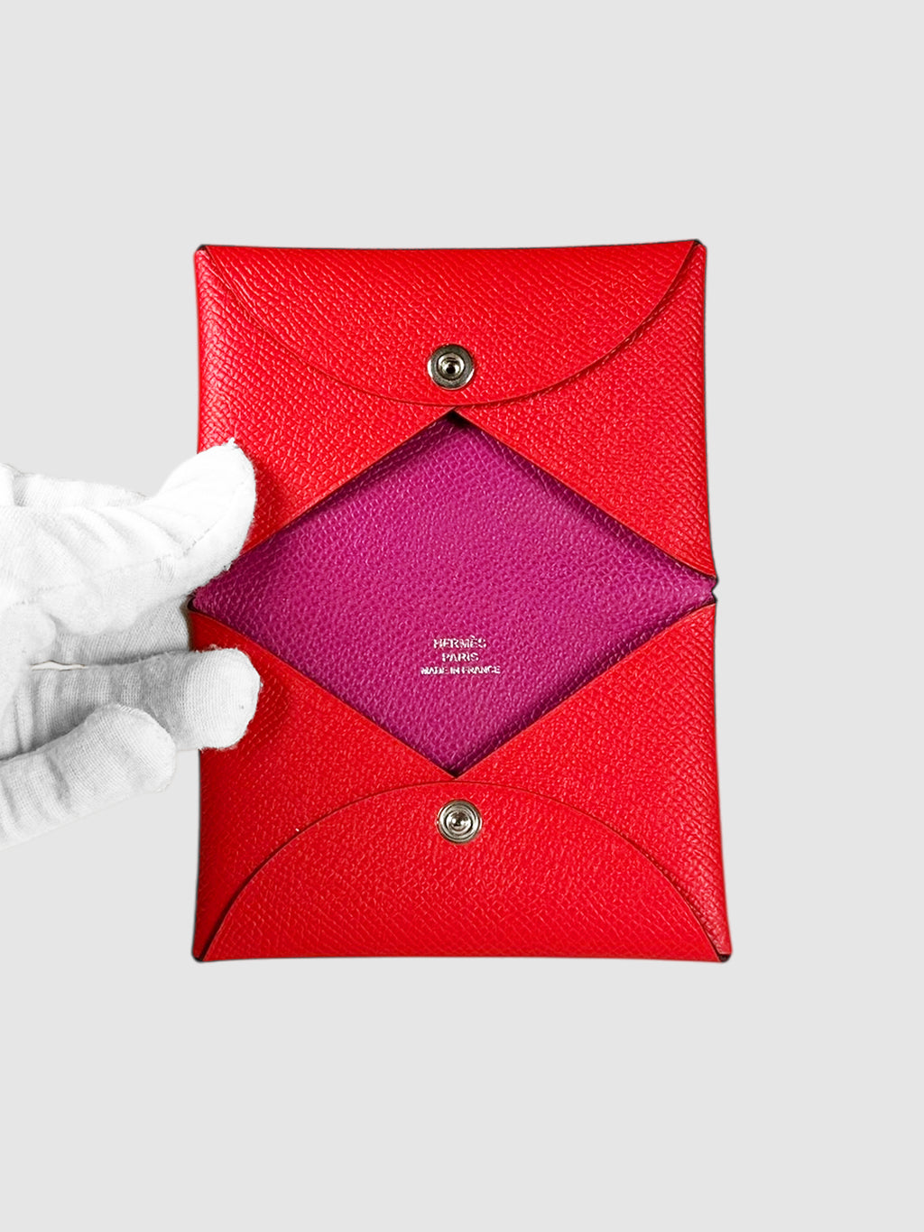 Leather Calvi Card Holder