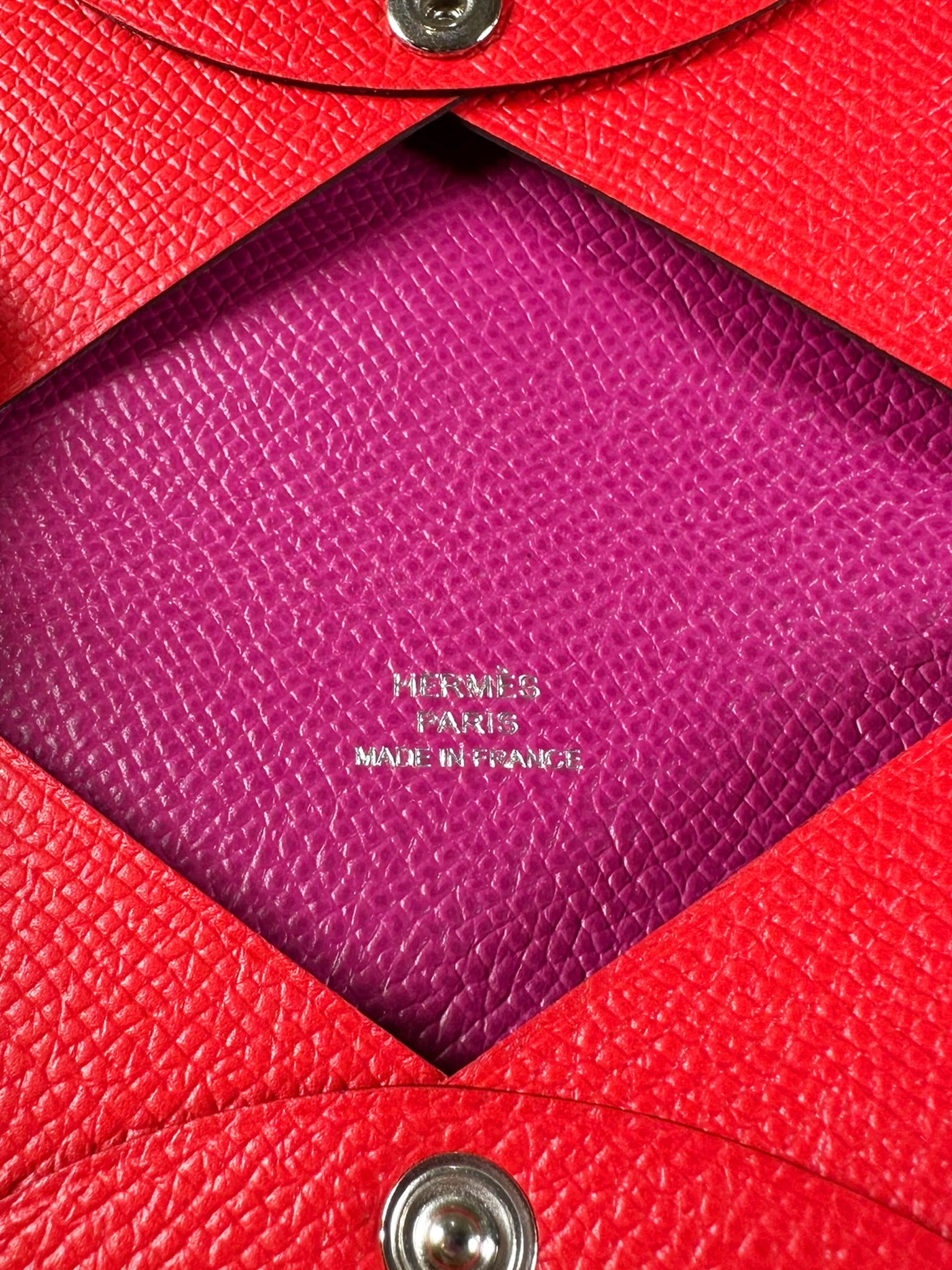 Leather Calvi Card Holder