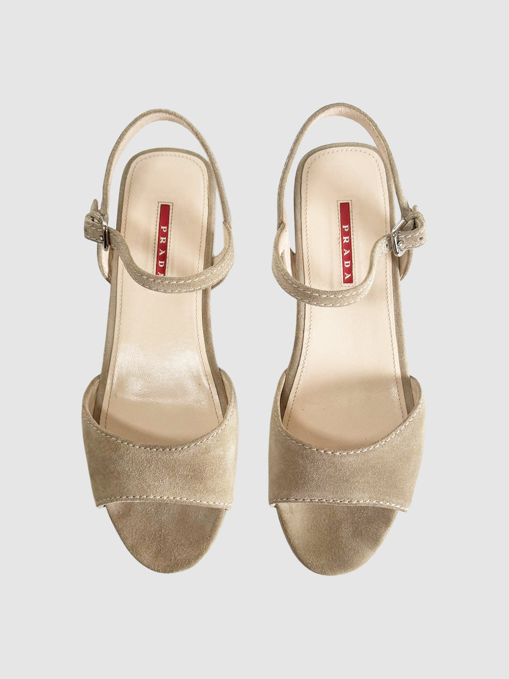 Suede Flatform Sandals