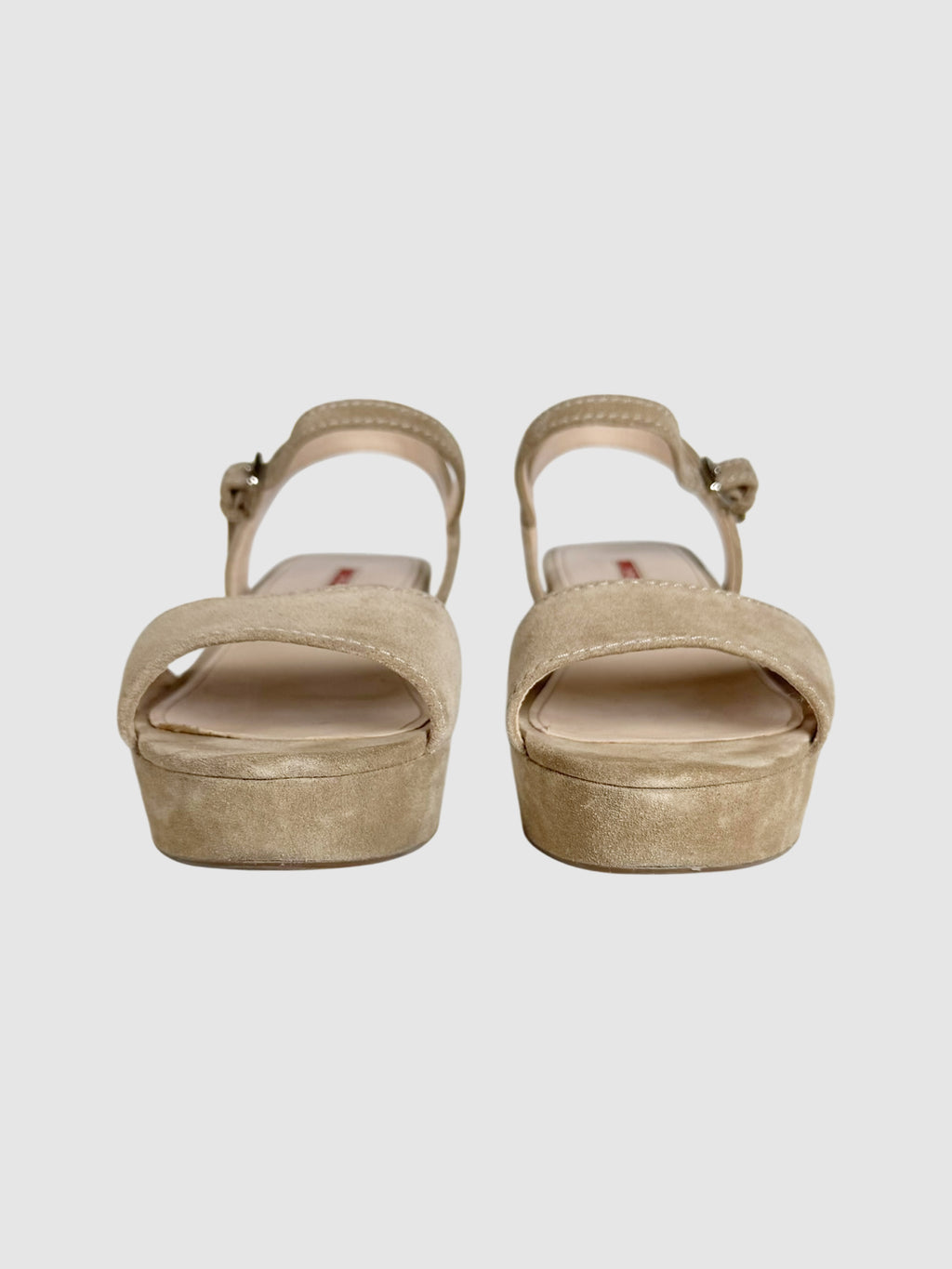 Suede Flatform Sandals