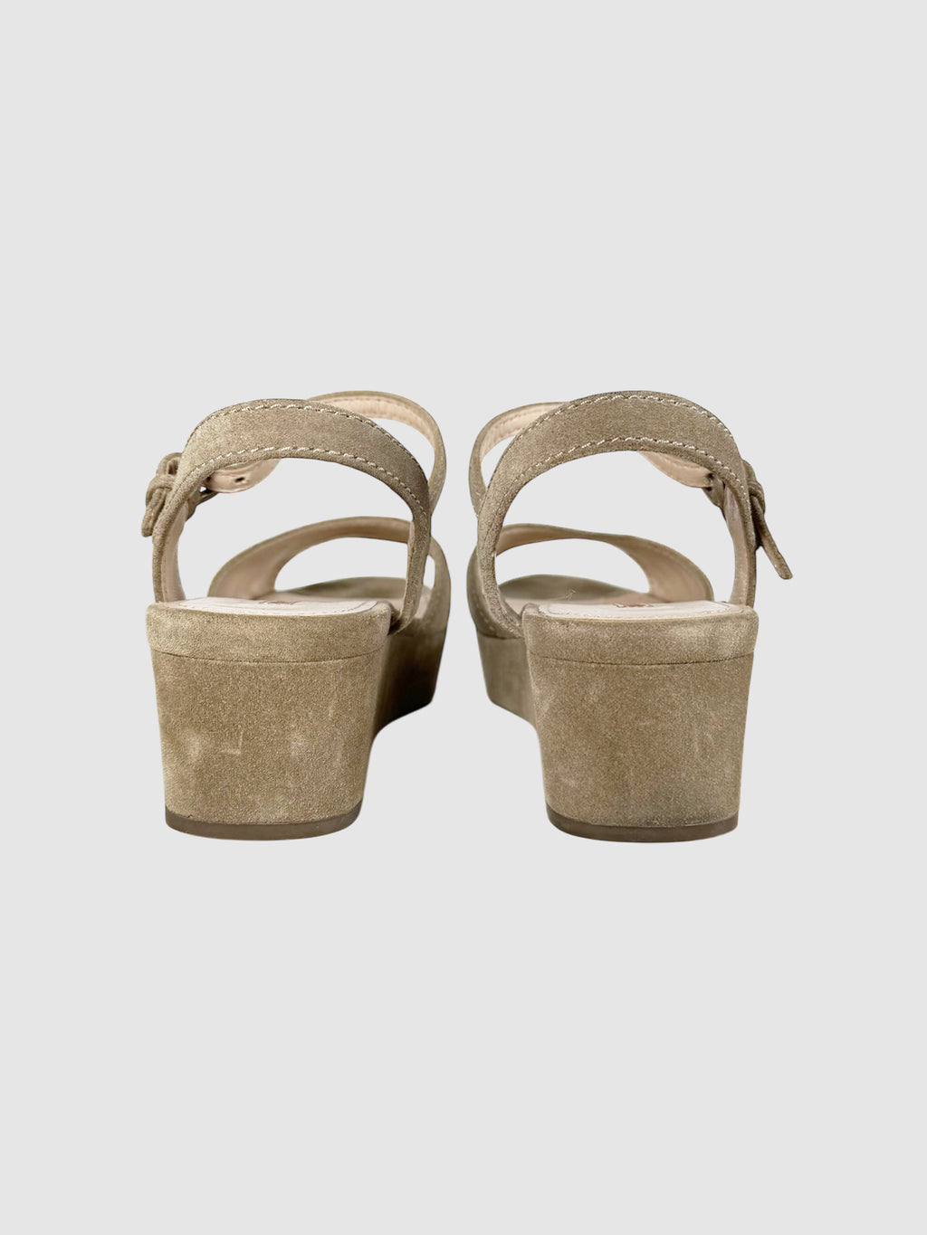 Suede Flatform Sandals