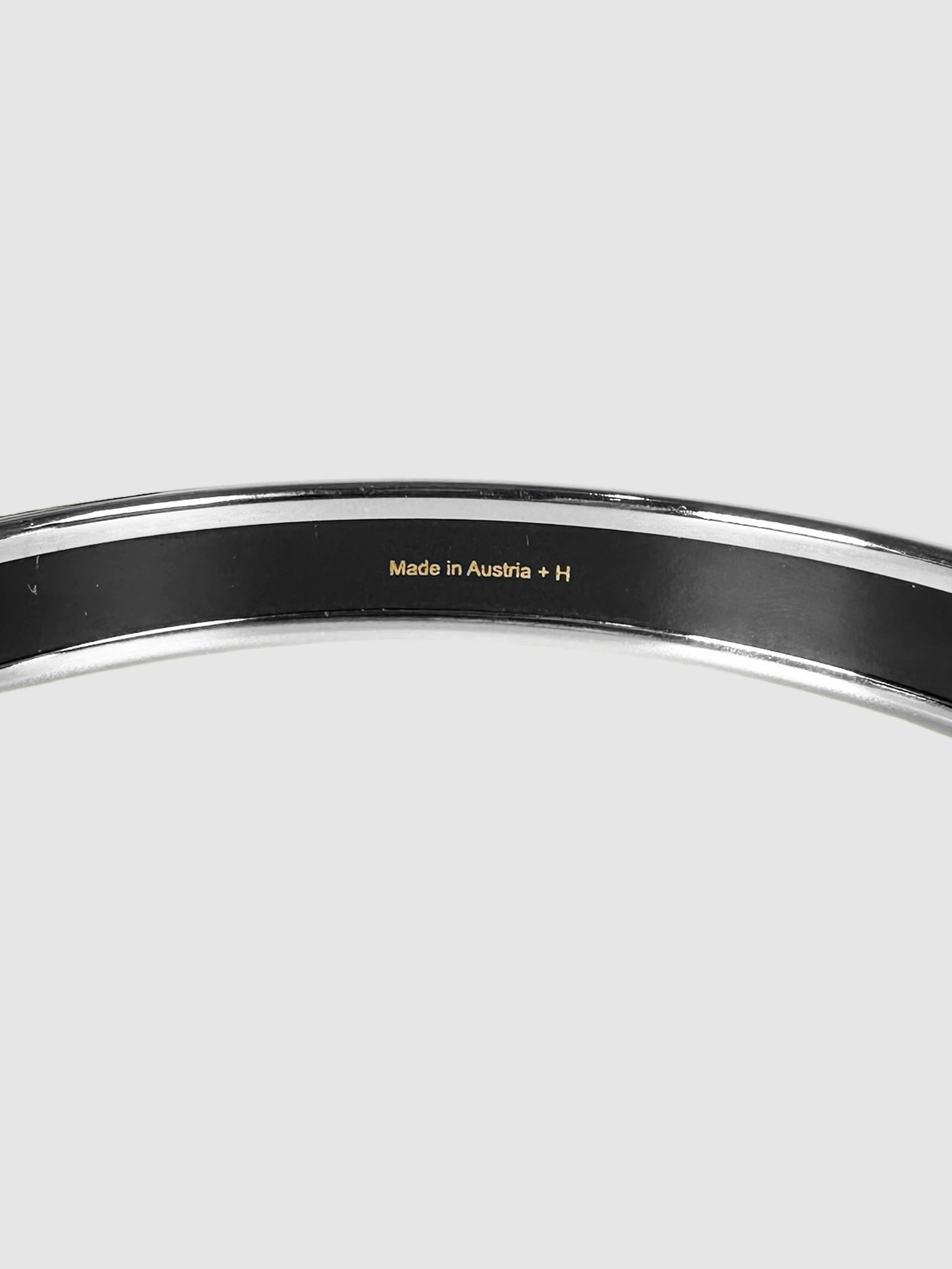 Narrow Enamel Bangle