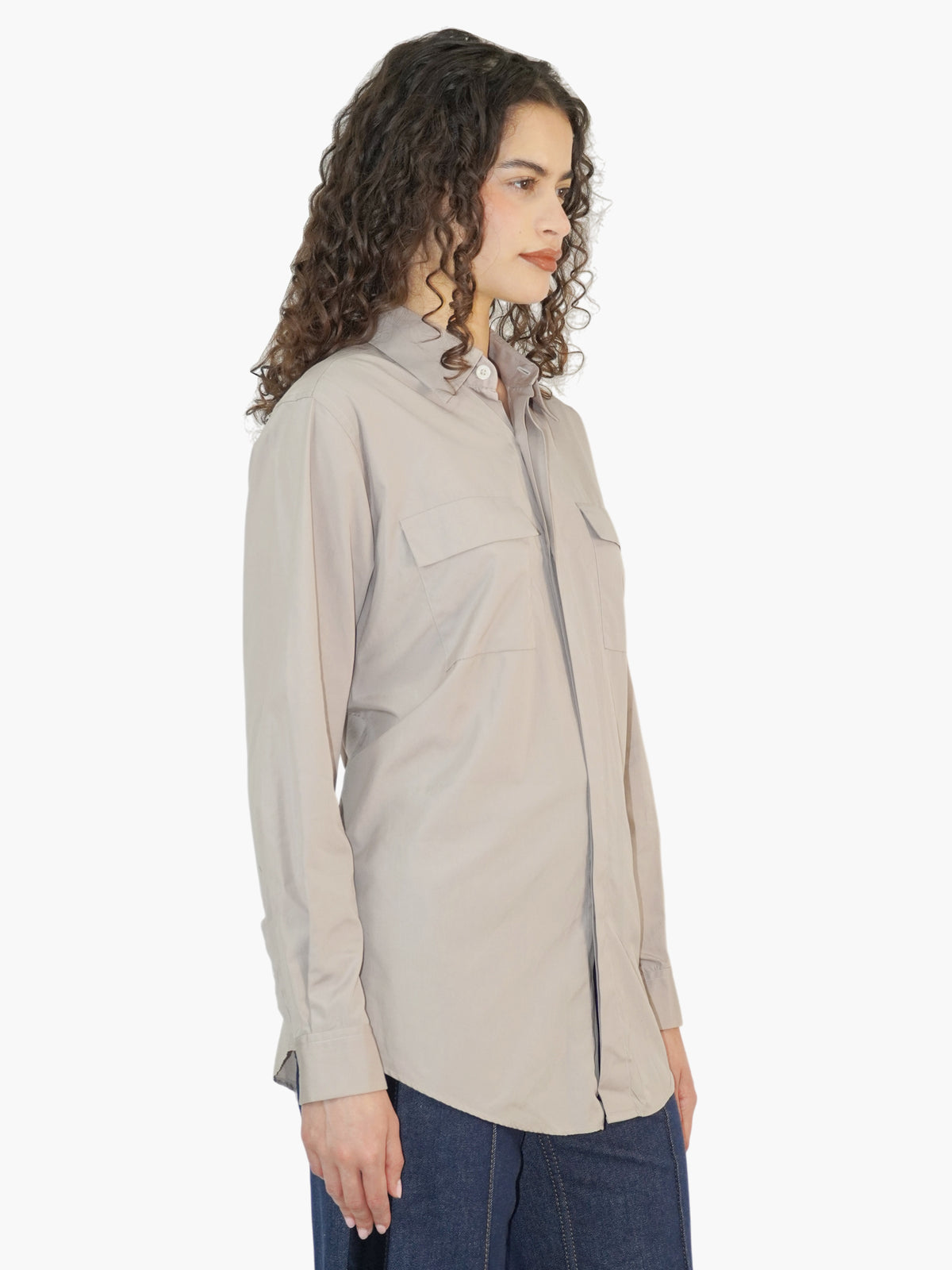 Button-Up Utility Top
