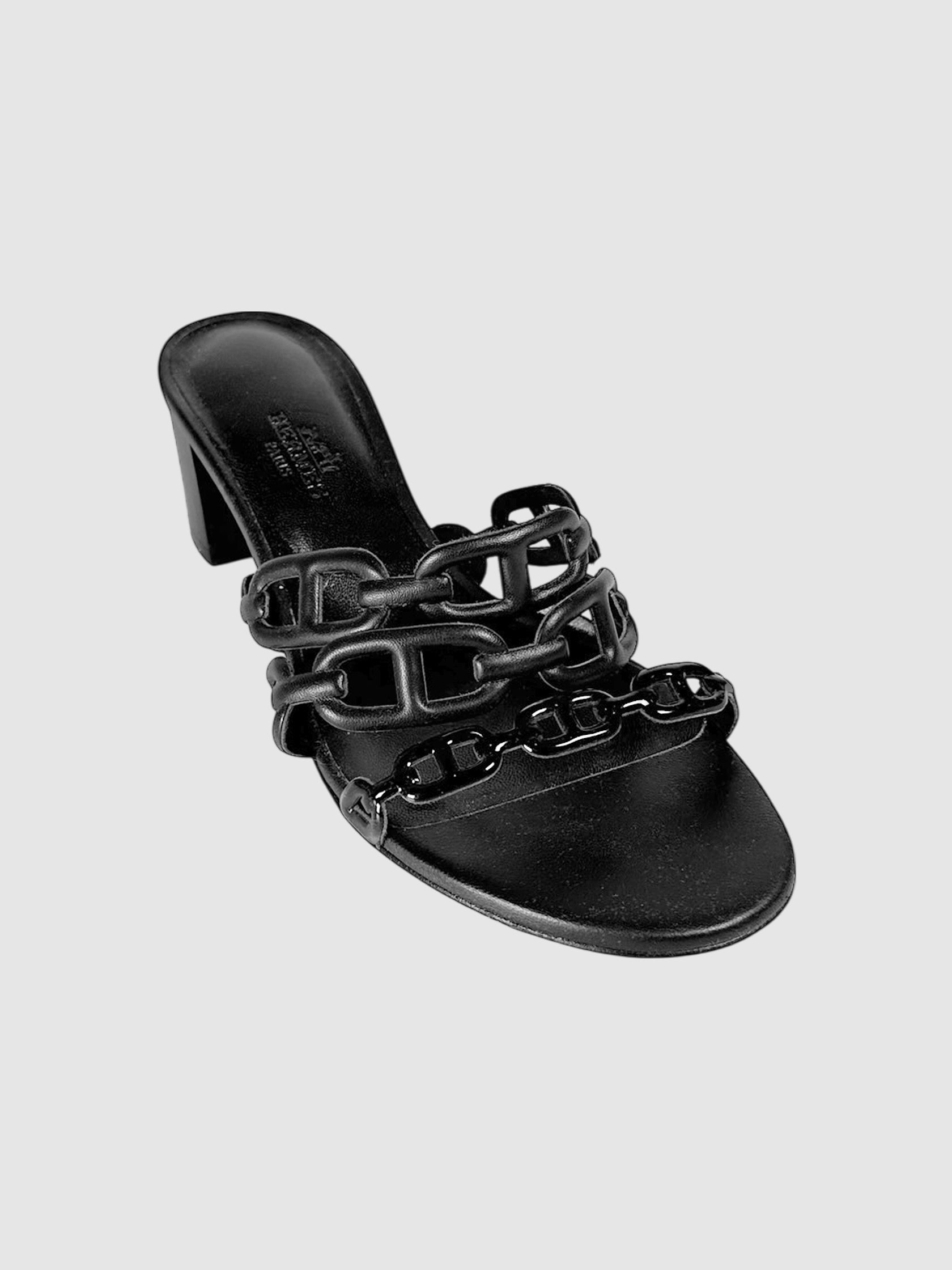 Rubber Tandem Sandals