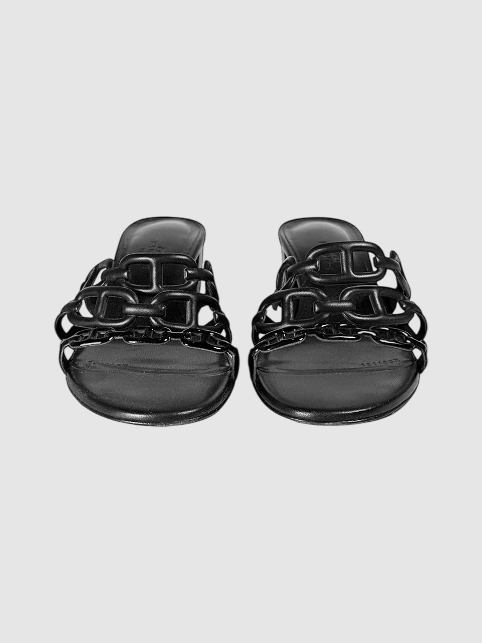 Rubber Tandem Sandals