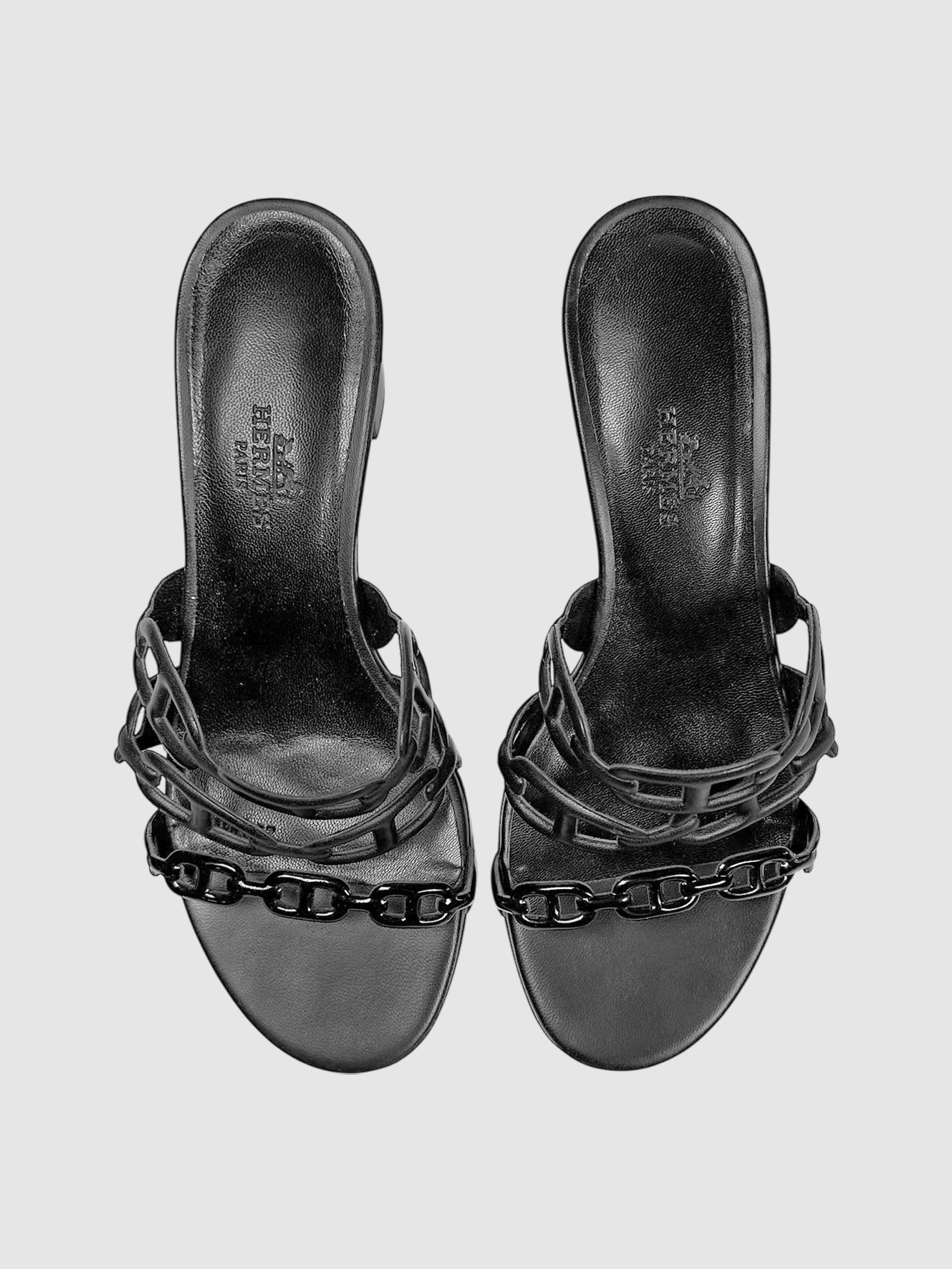 Rubber Tandem Sandals