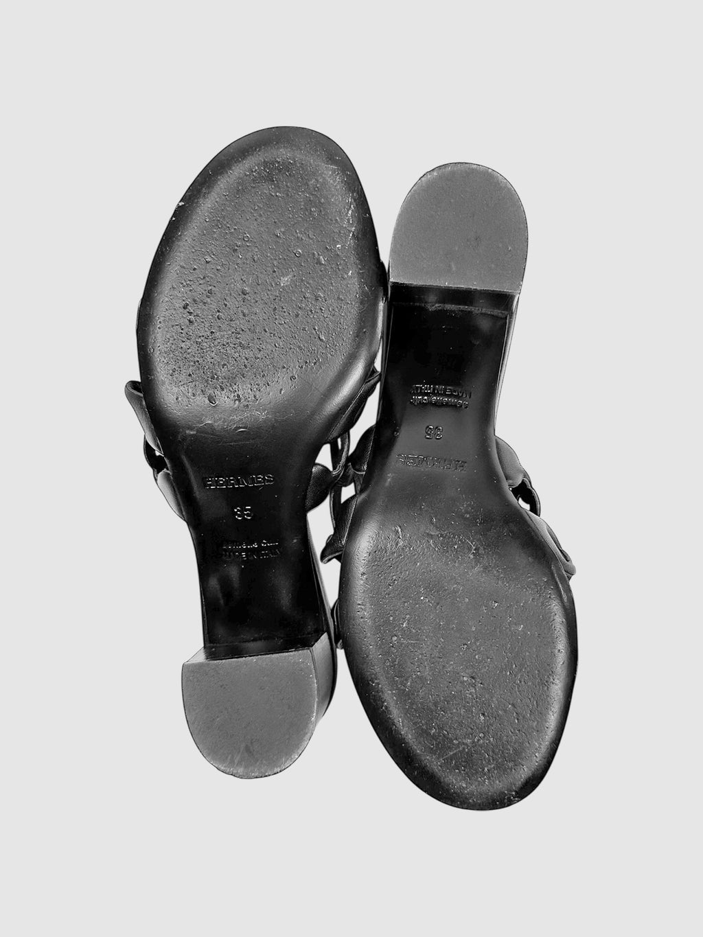Rubber Tandem Sandals