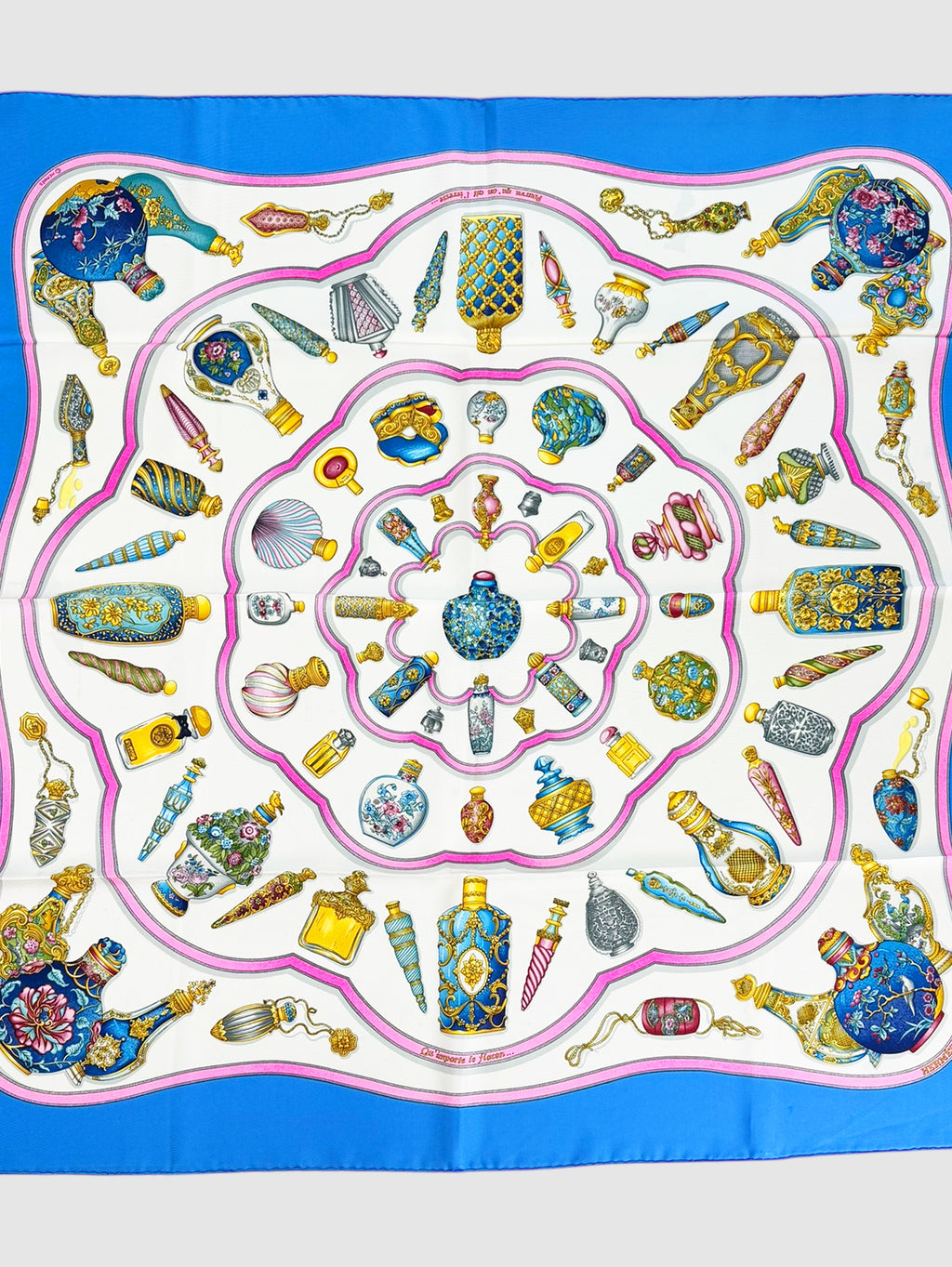 “Qu’importe Le Flacon” Silk Scarf