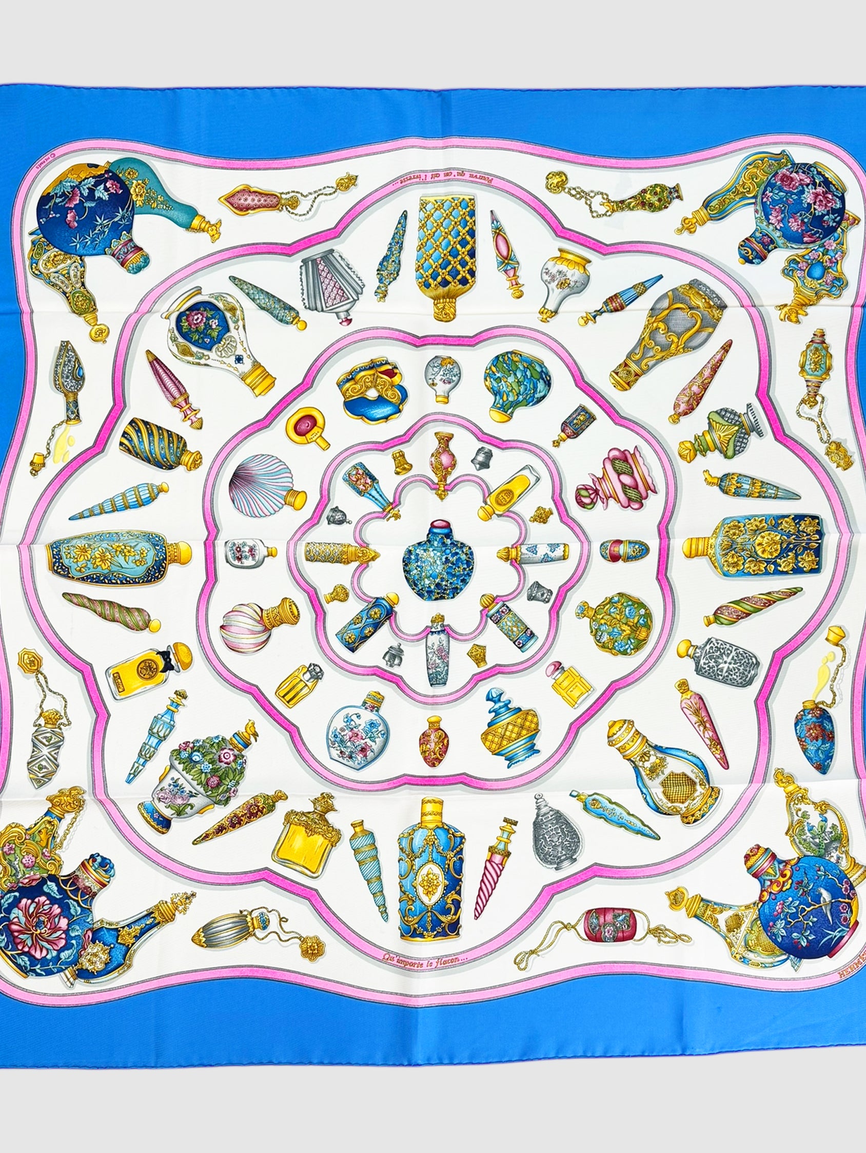 “Qu’importe Le Flacon” Silk Scarf