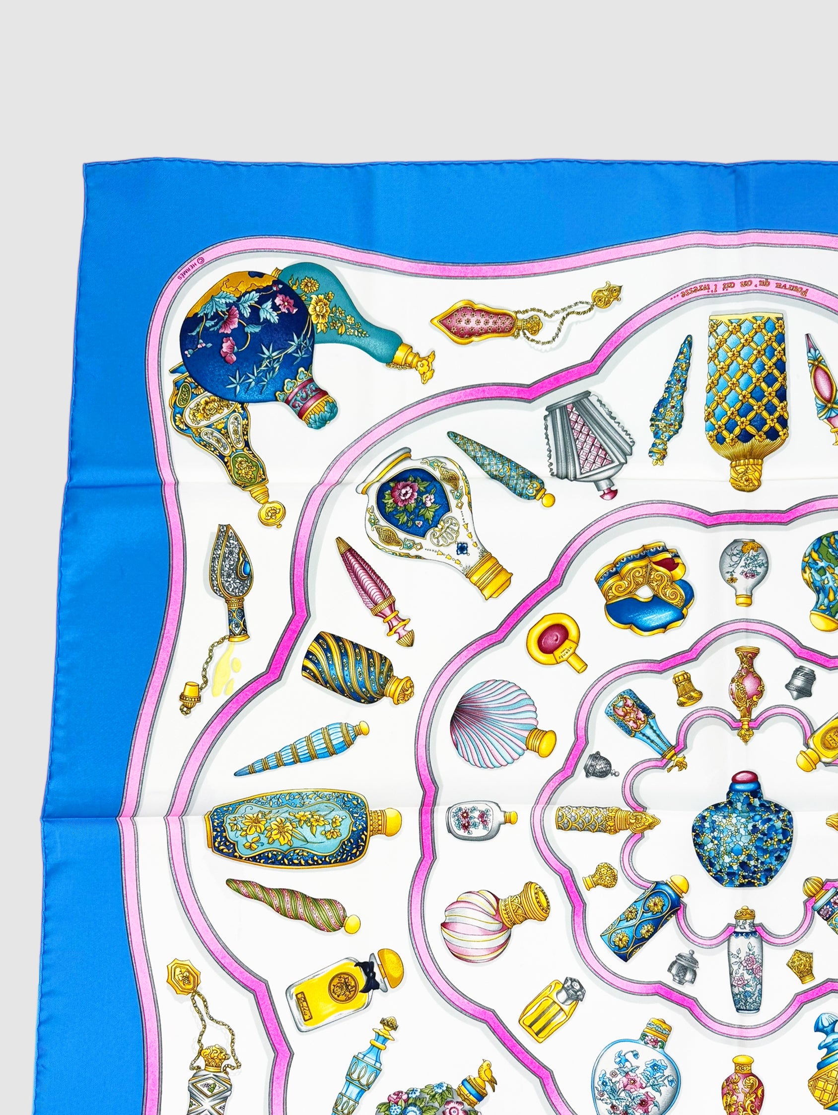 “Qu’importe Le Flacon” Silk Scarf