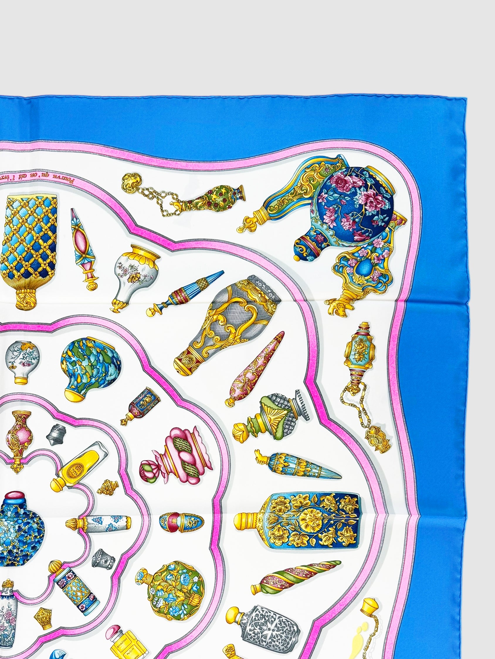 “Qu’importe Le Flacon” Silk Scarf