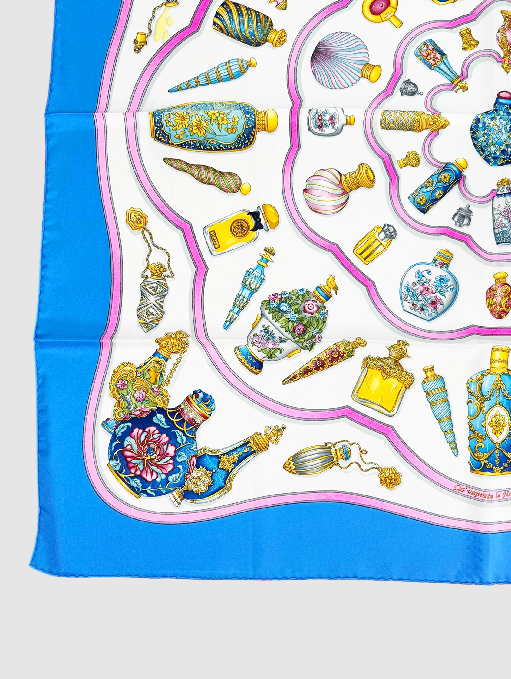 “Qu’importe Le Flacon” Silk Scarf