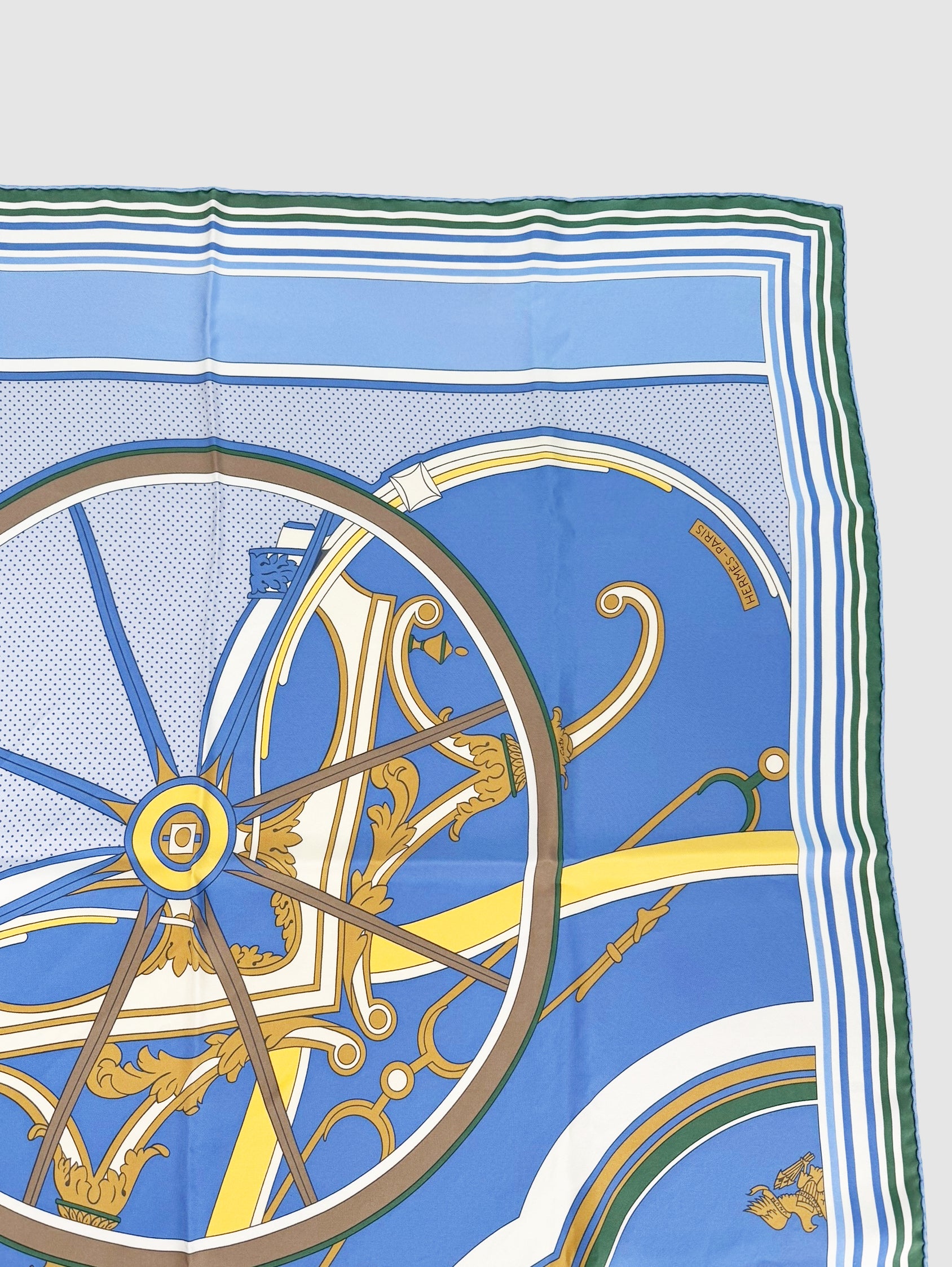 “Washington’s Carriage” Silk Scarf