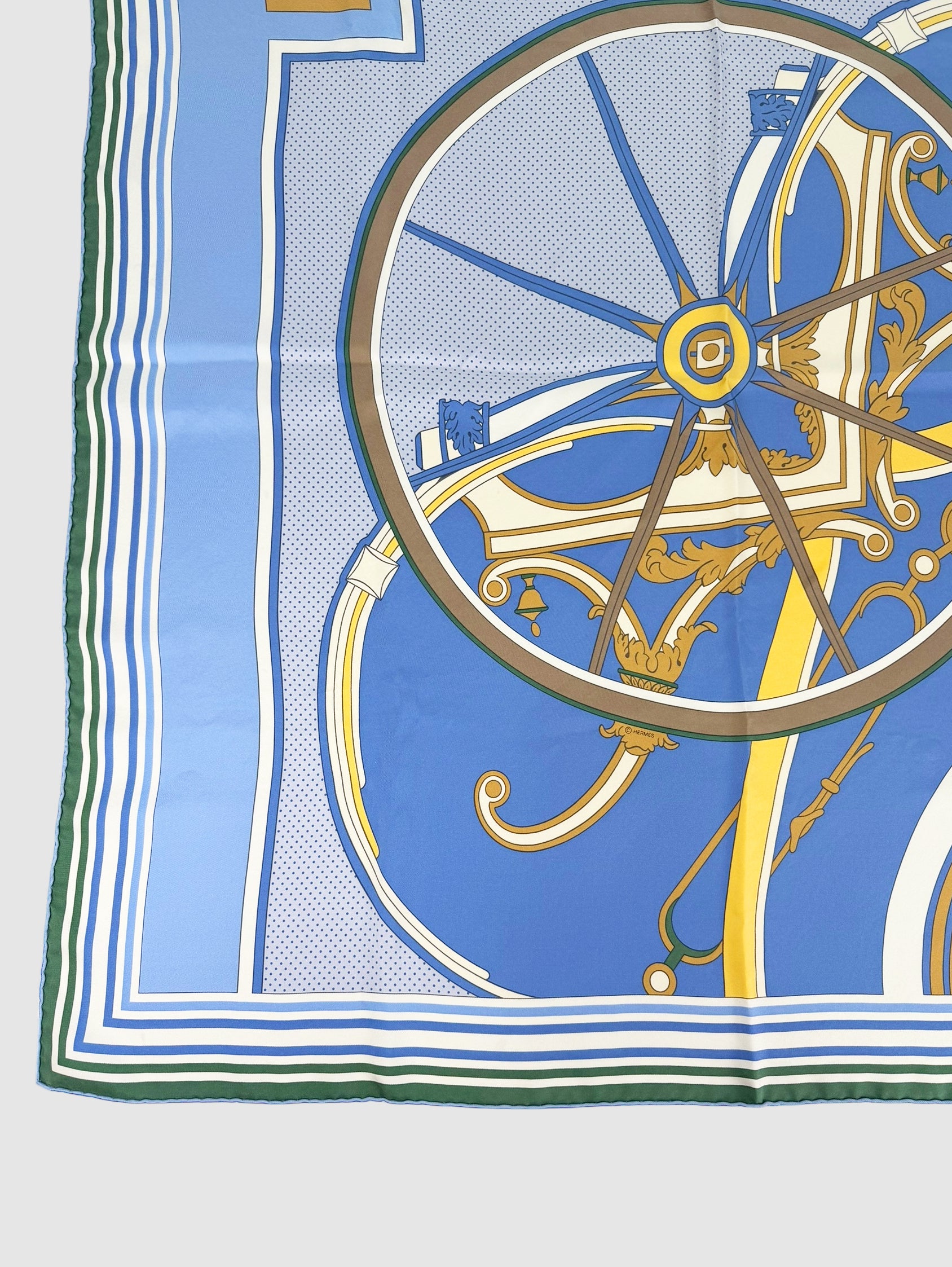 “Washington’s Carriage” Silk Scarf