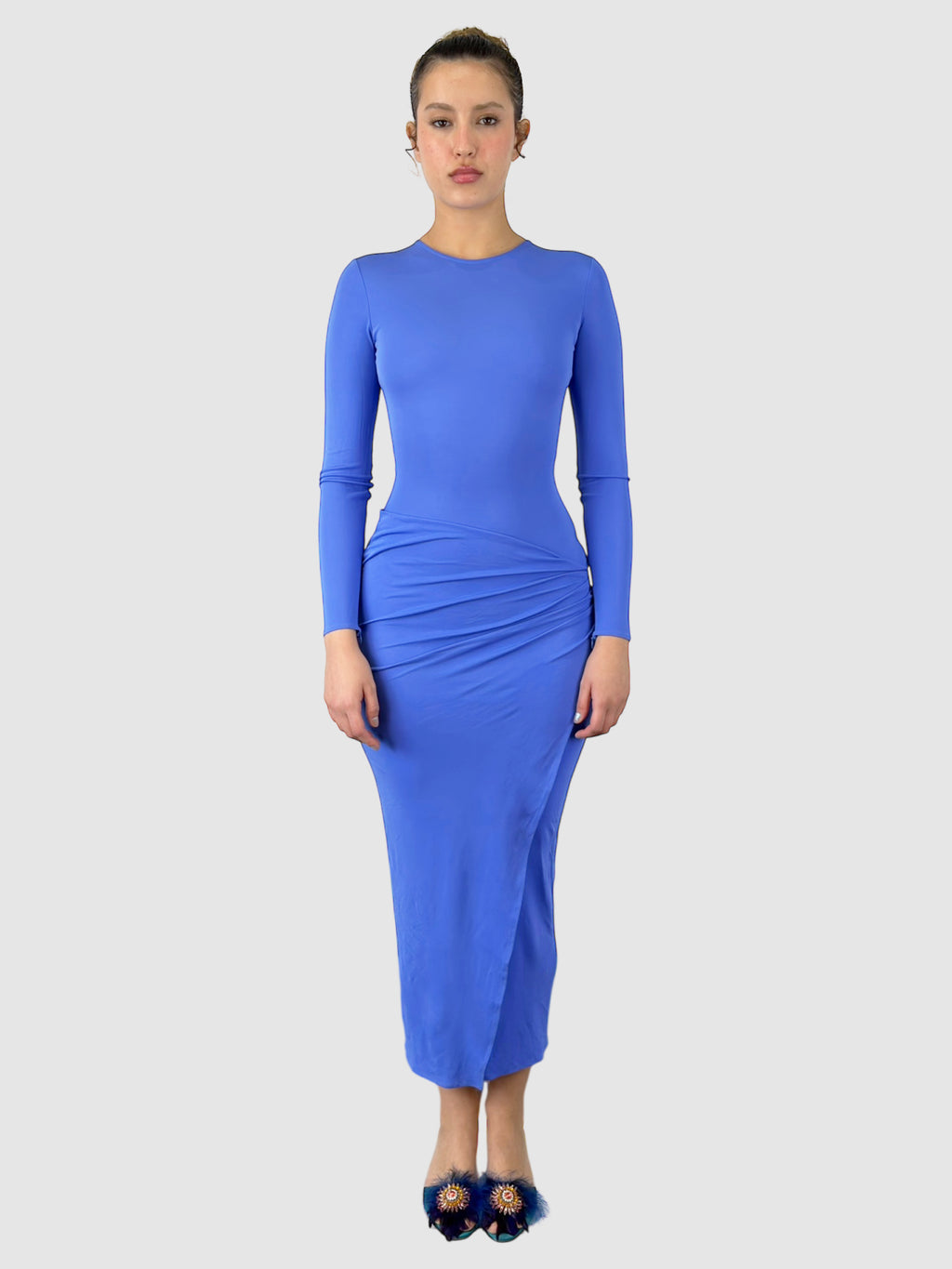 Draped Maxi Dress
