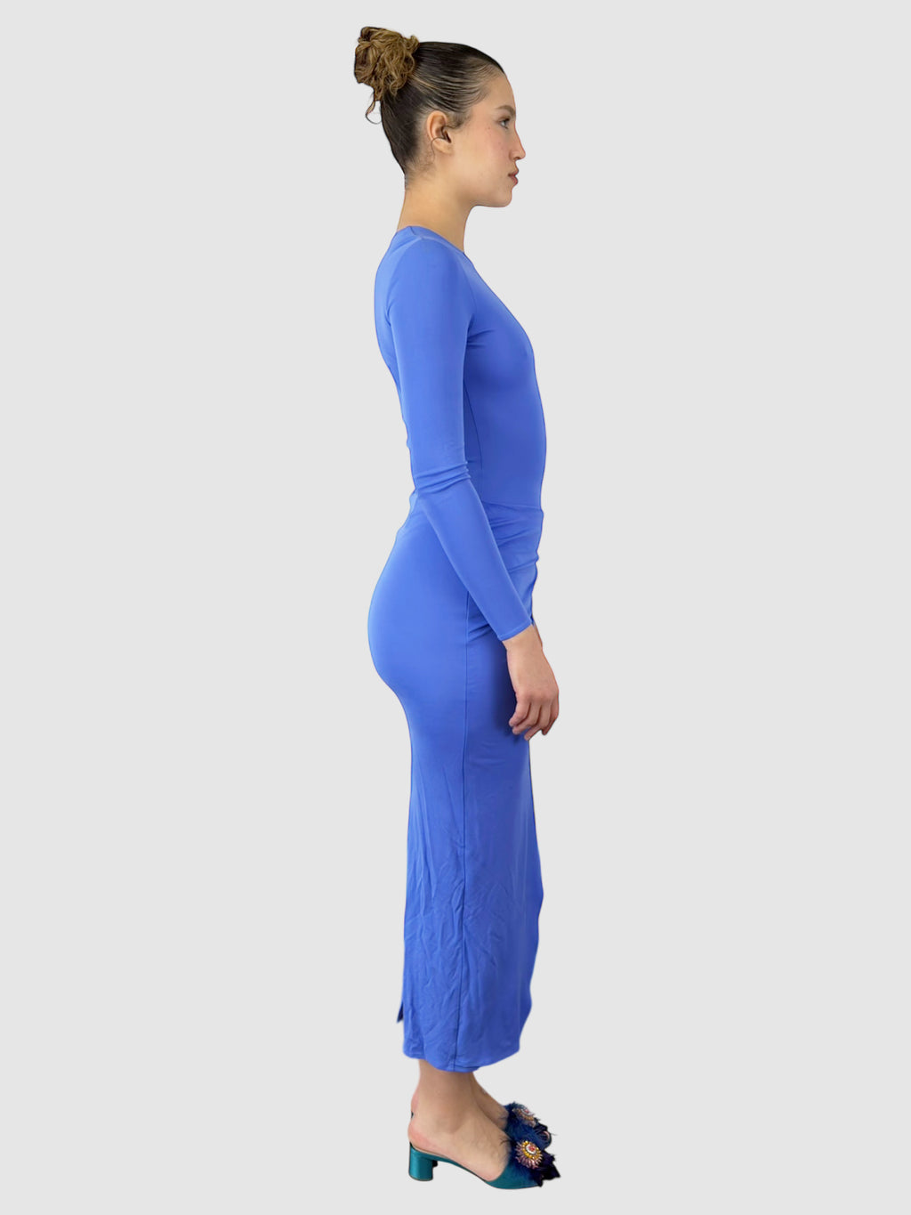 Draped Maxi Dress