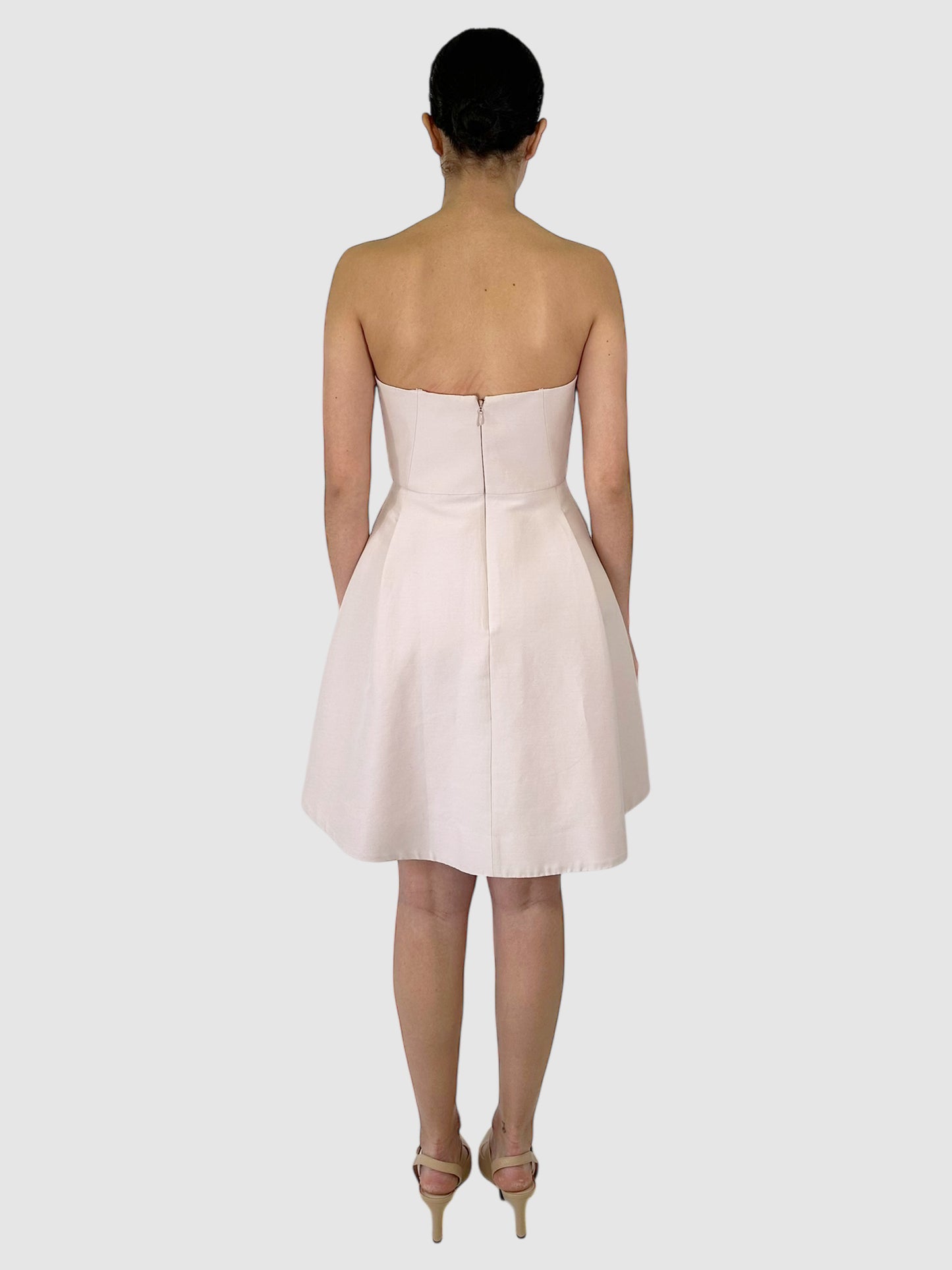 Strapless A-Line Mini Dress - Size 6