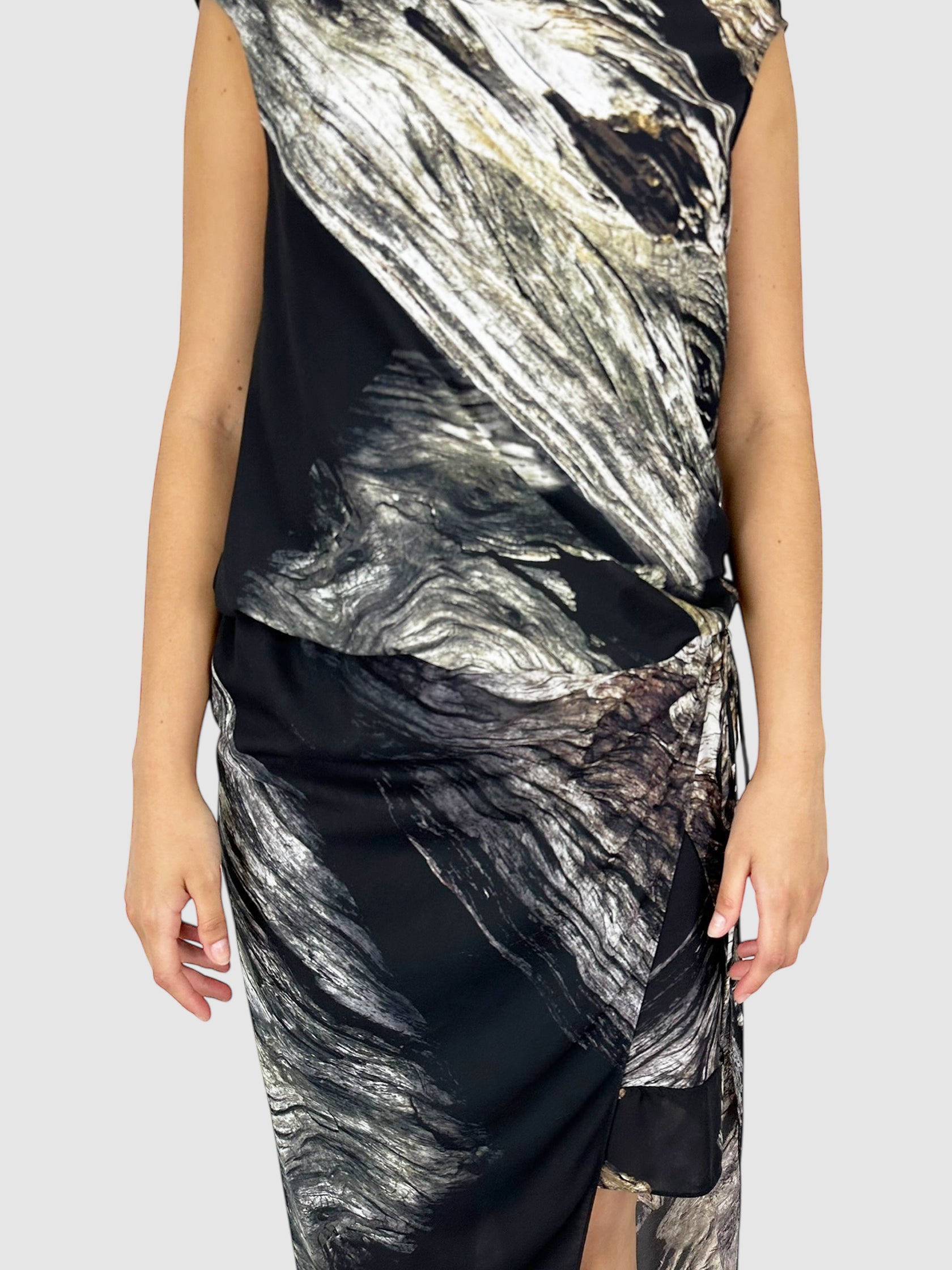 Drift Print Dress