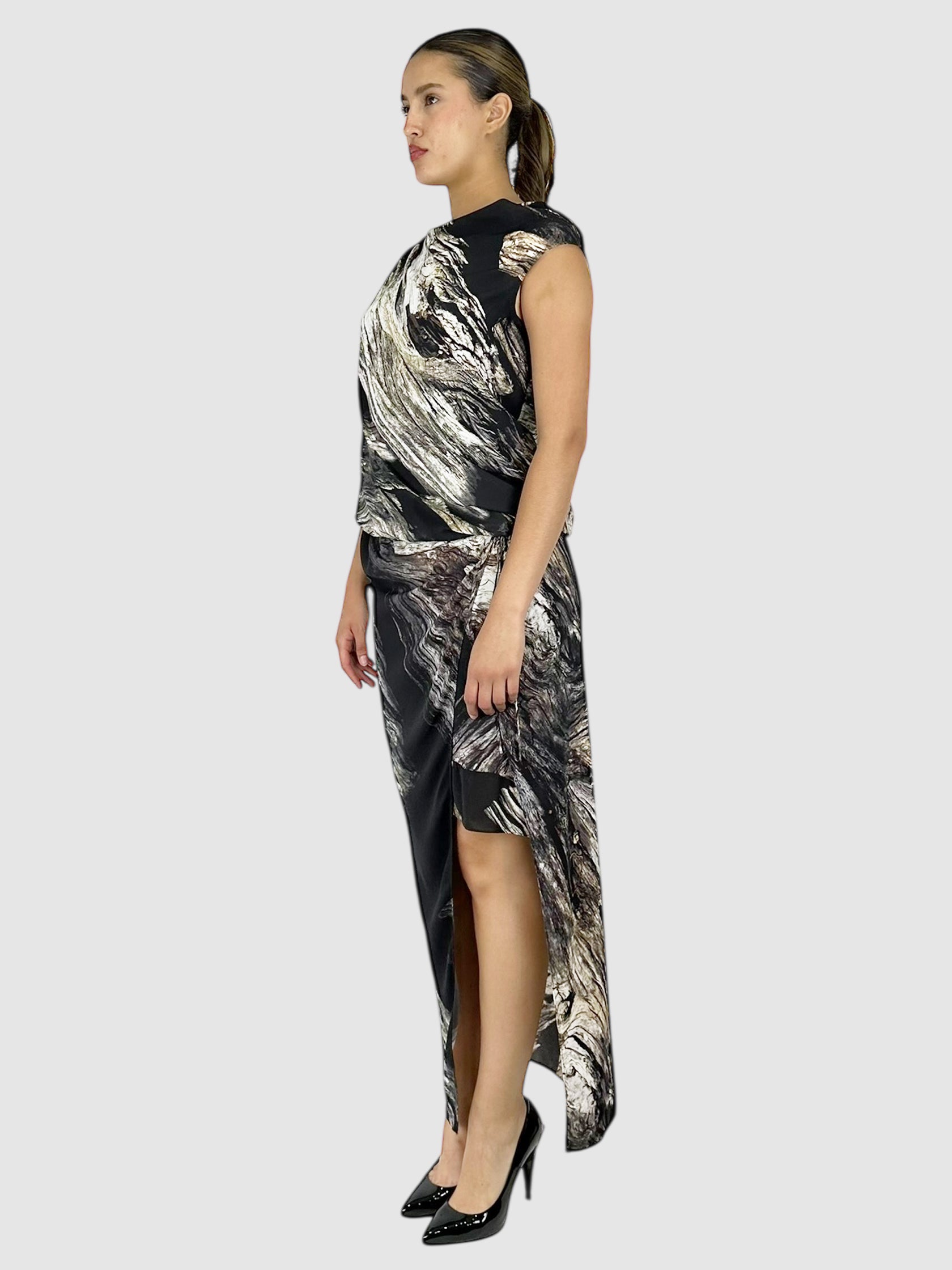Drift Print Dress