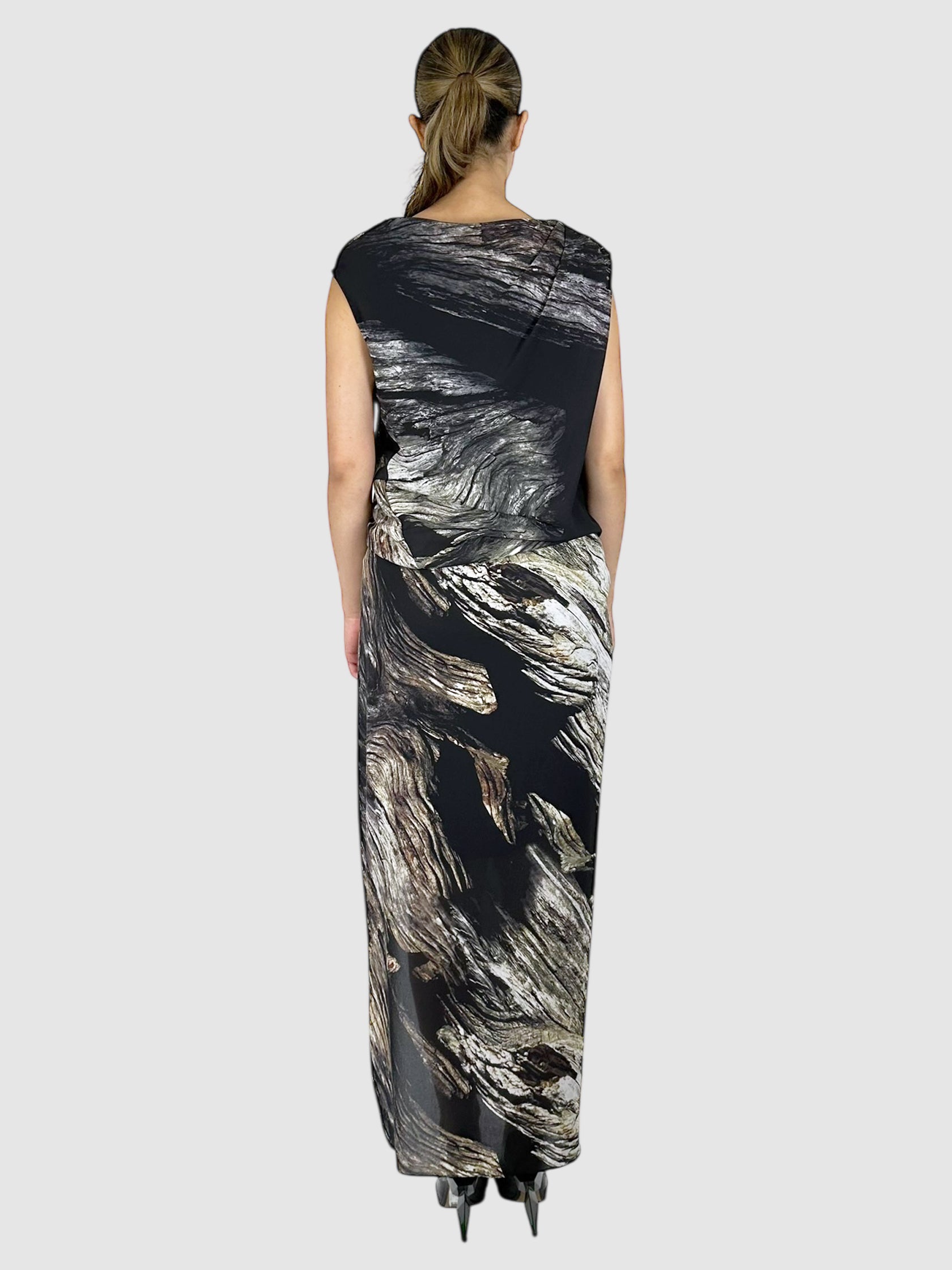 Drift Print Dress