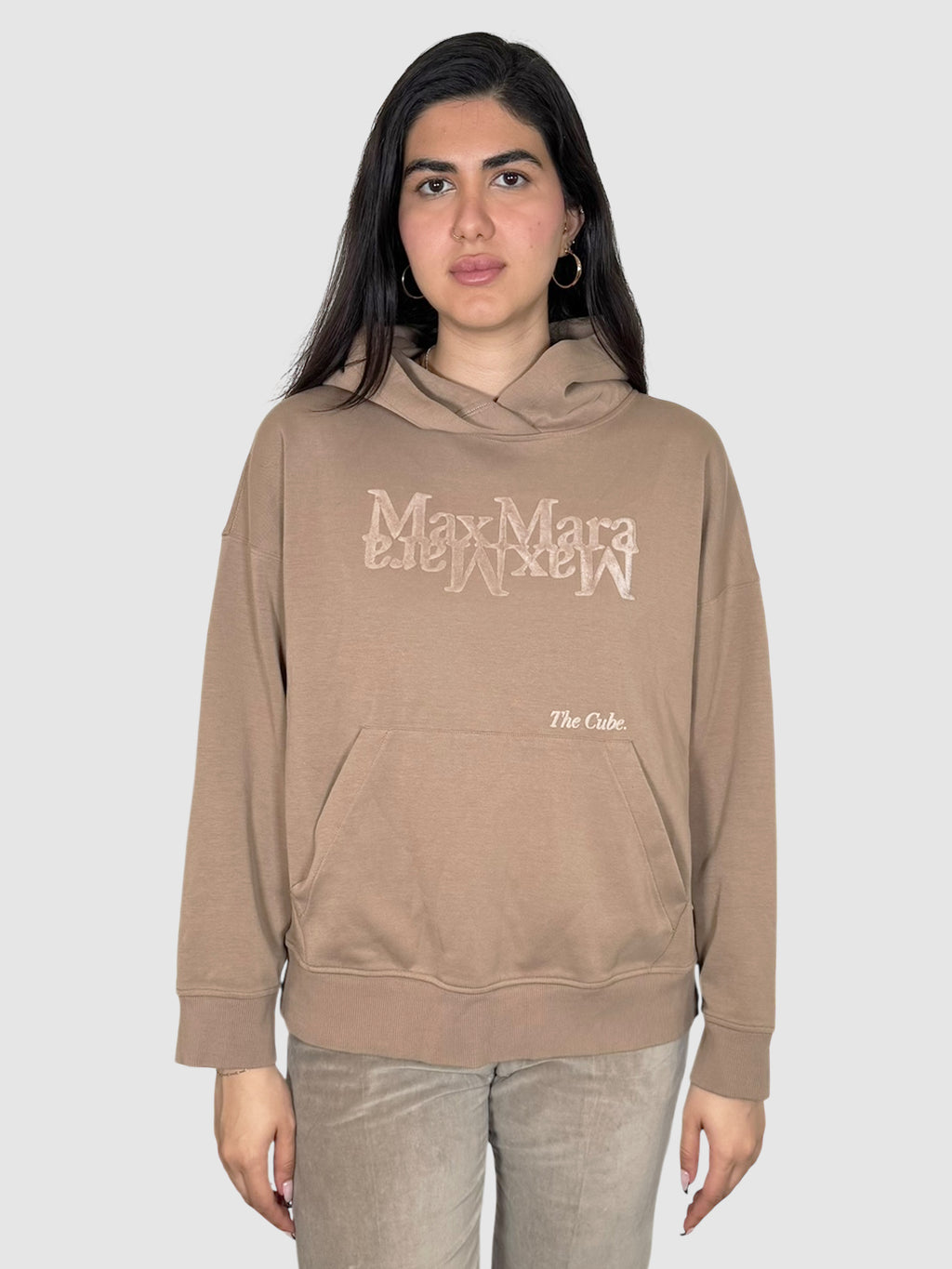 Logo Embroidered Hoodie