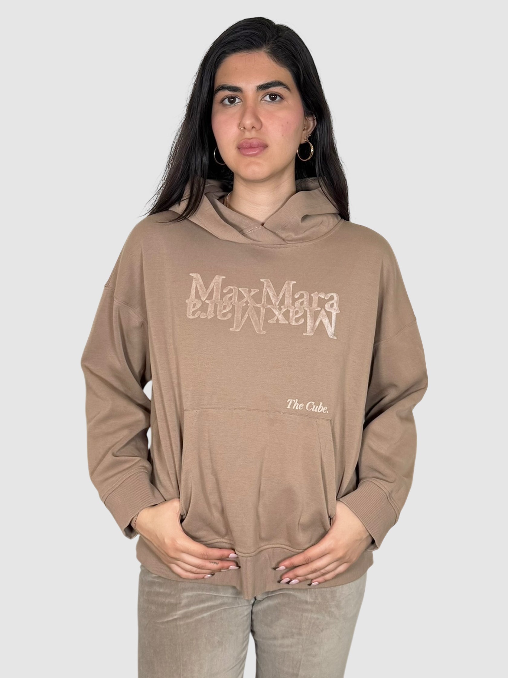 Logo Embroidered Hoodie