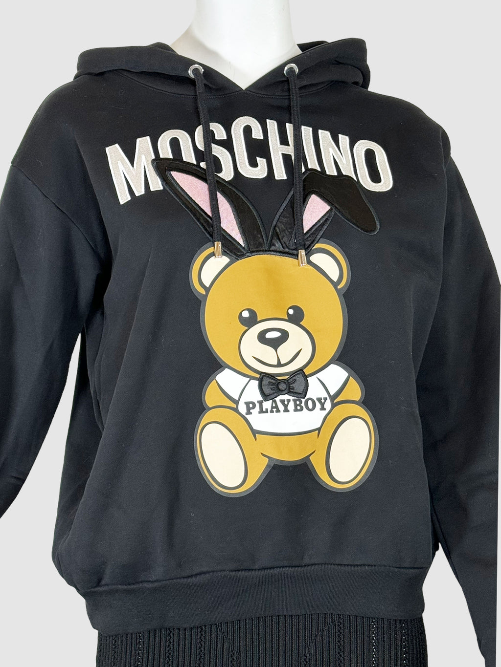 Moschino Couture Teddy Bear Hoodie - Size 10