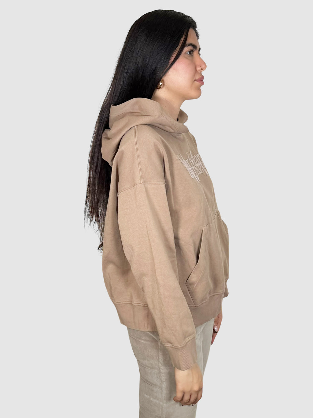 Logo Embroidered Hoodie