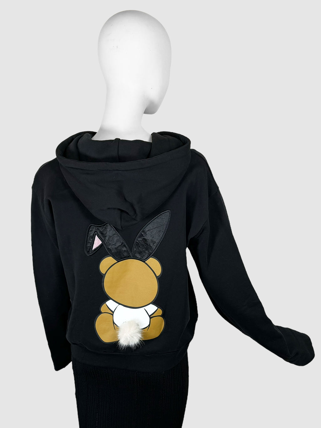 Moschino Couture Teddy Bear Hoodie - Size 10