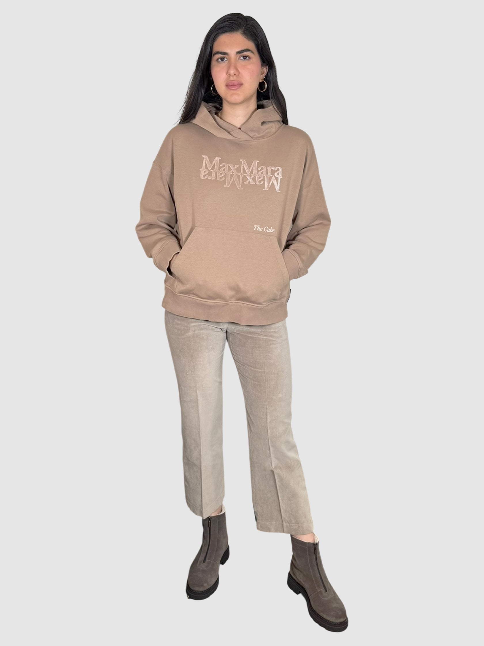 Logo Embroidered Hoodie