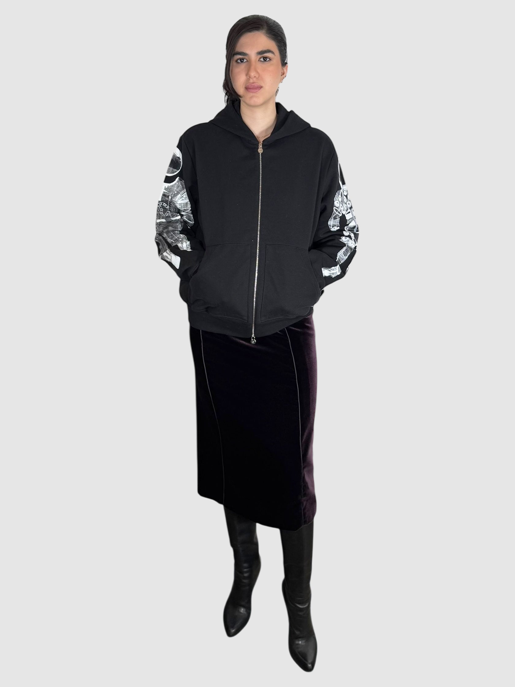 2017 Astronaut Zip-Up Hoodie