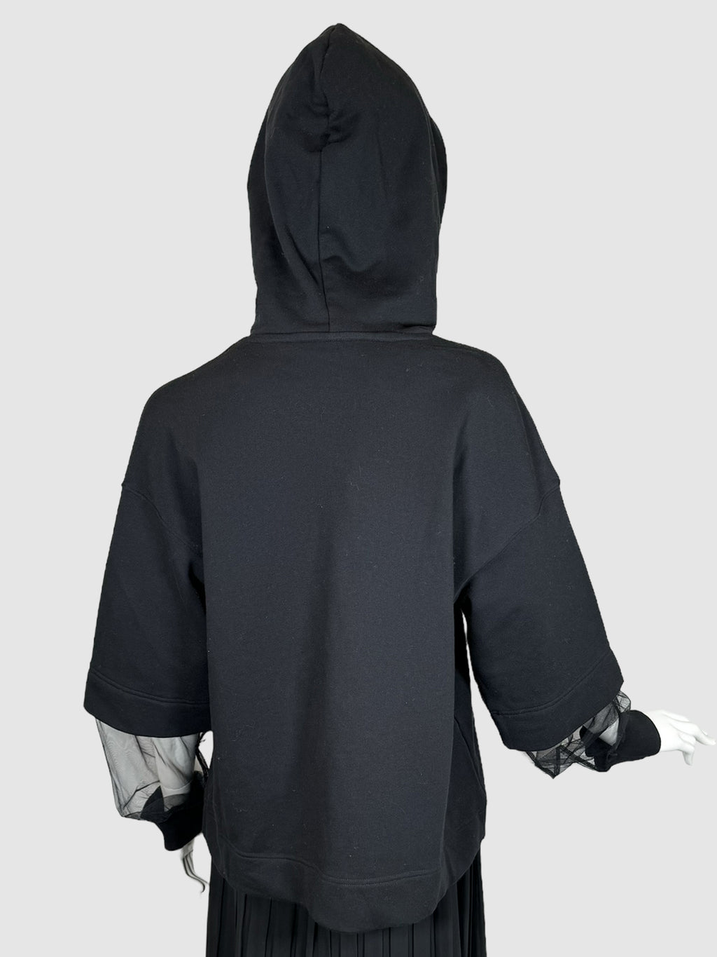 Moschino Crystal Logo Hoodie - Size 10