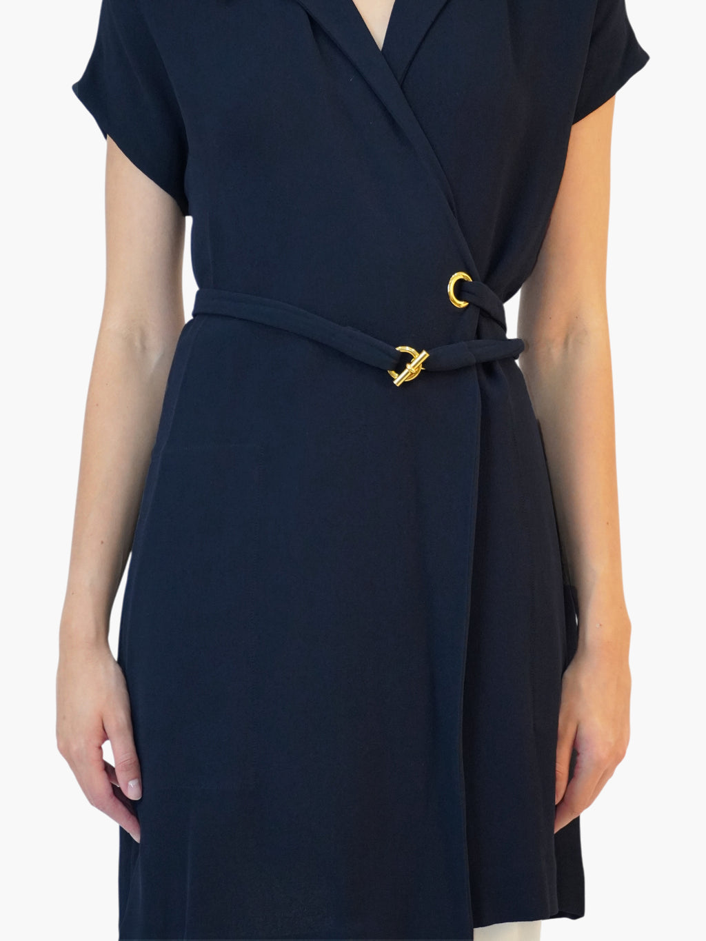 Silk Wrap Dress