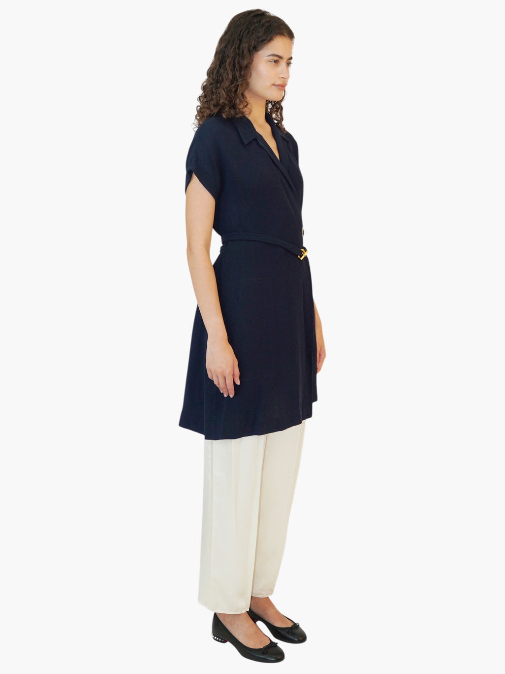 Silk Wrap Dress