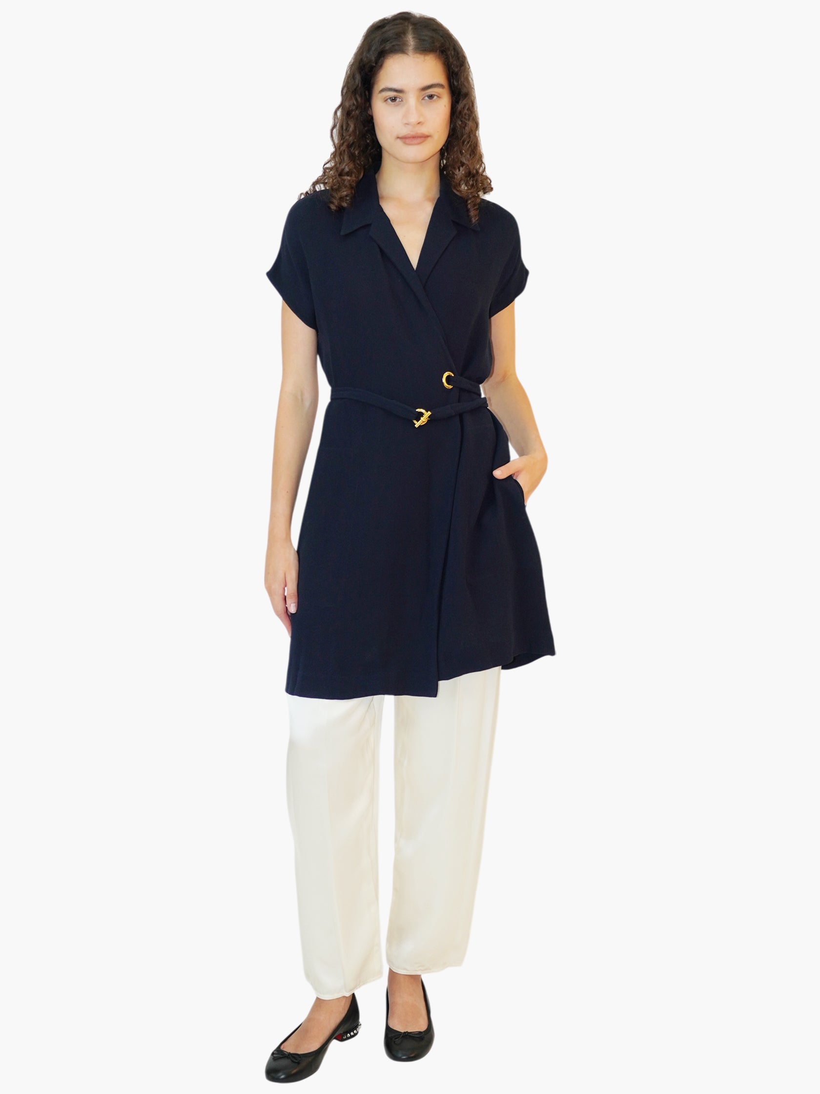 Silk Wrap Dress