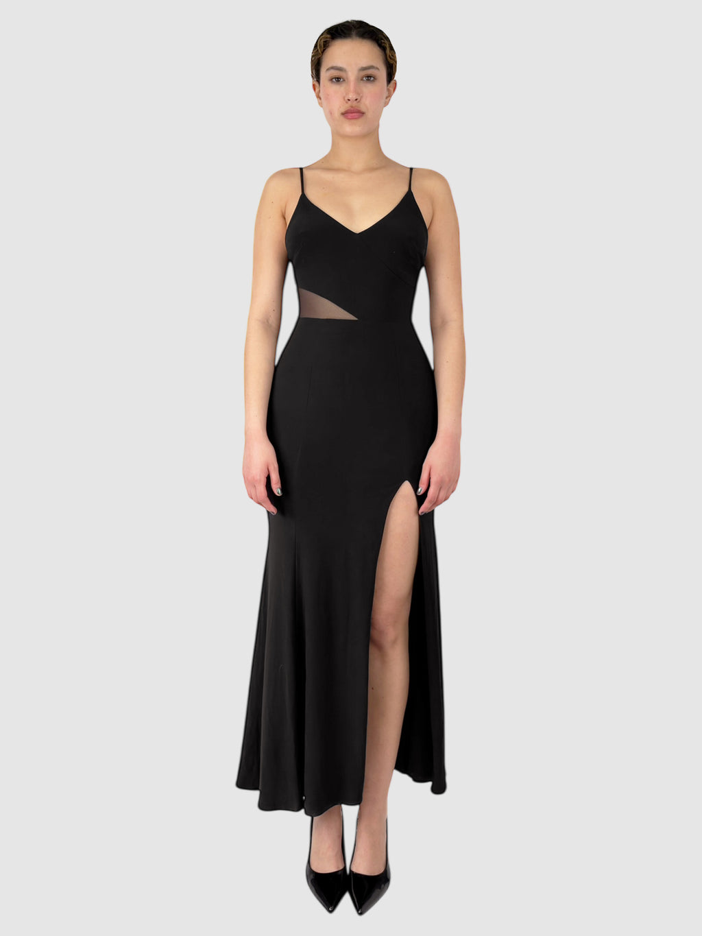 Illusion Maxi Dress