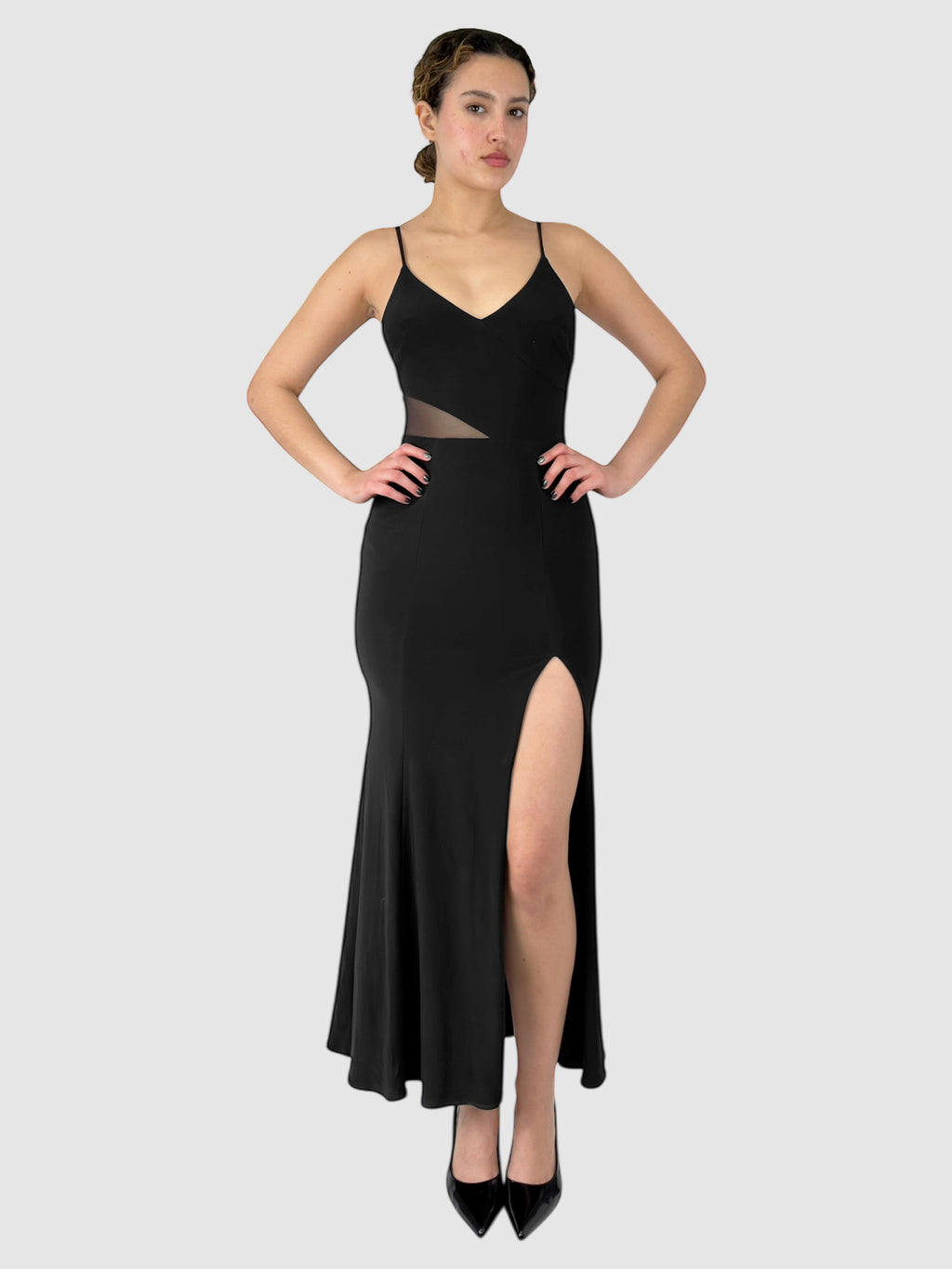 Illusion Maxi Dress