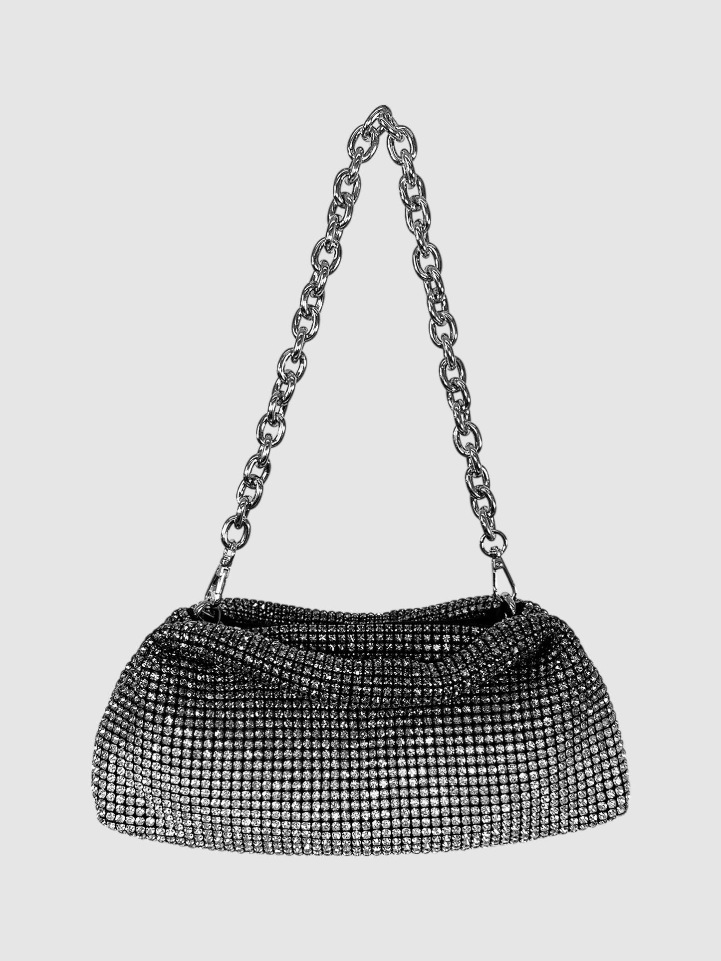 Chain Strap Gradient Rhinestone Bag