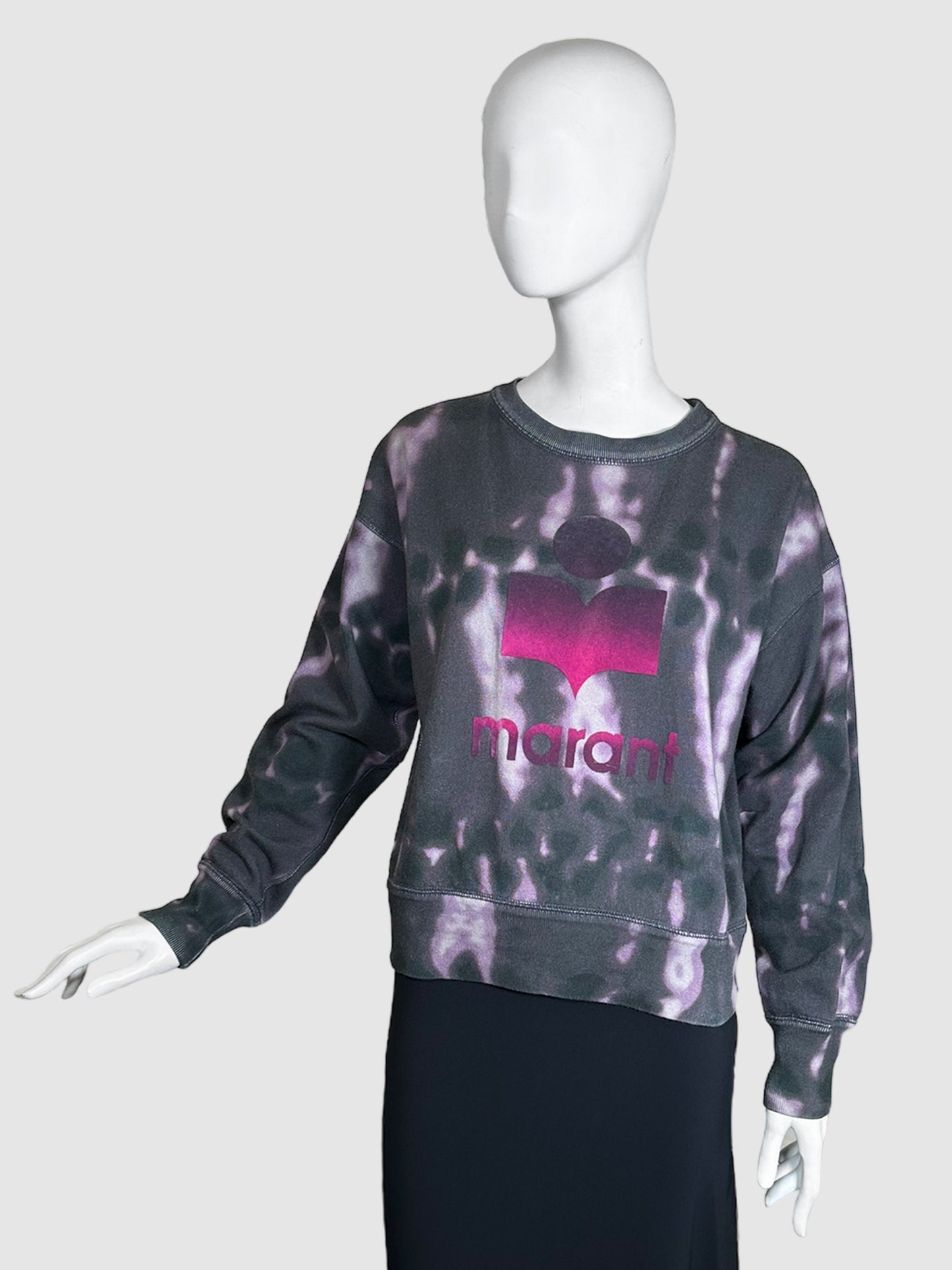 Isabel Marant Tie-Dye Crew Neck Sweatshirt - Size 36