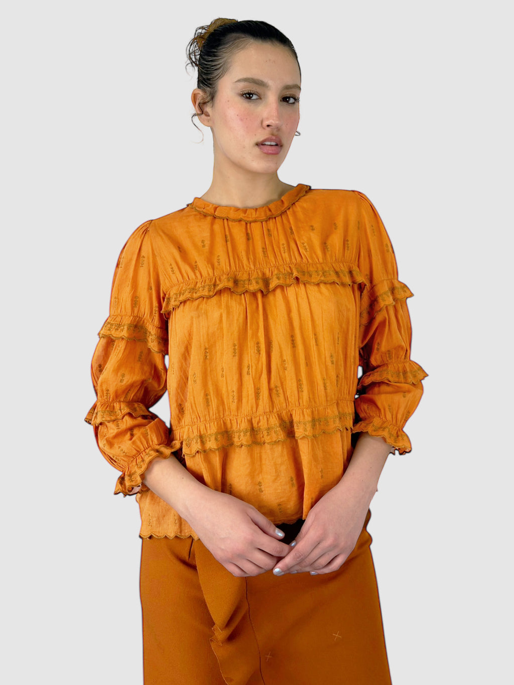 Embroidered Loxley Top
