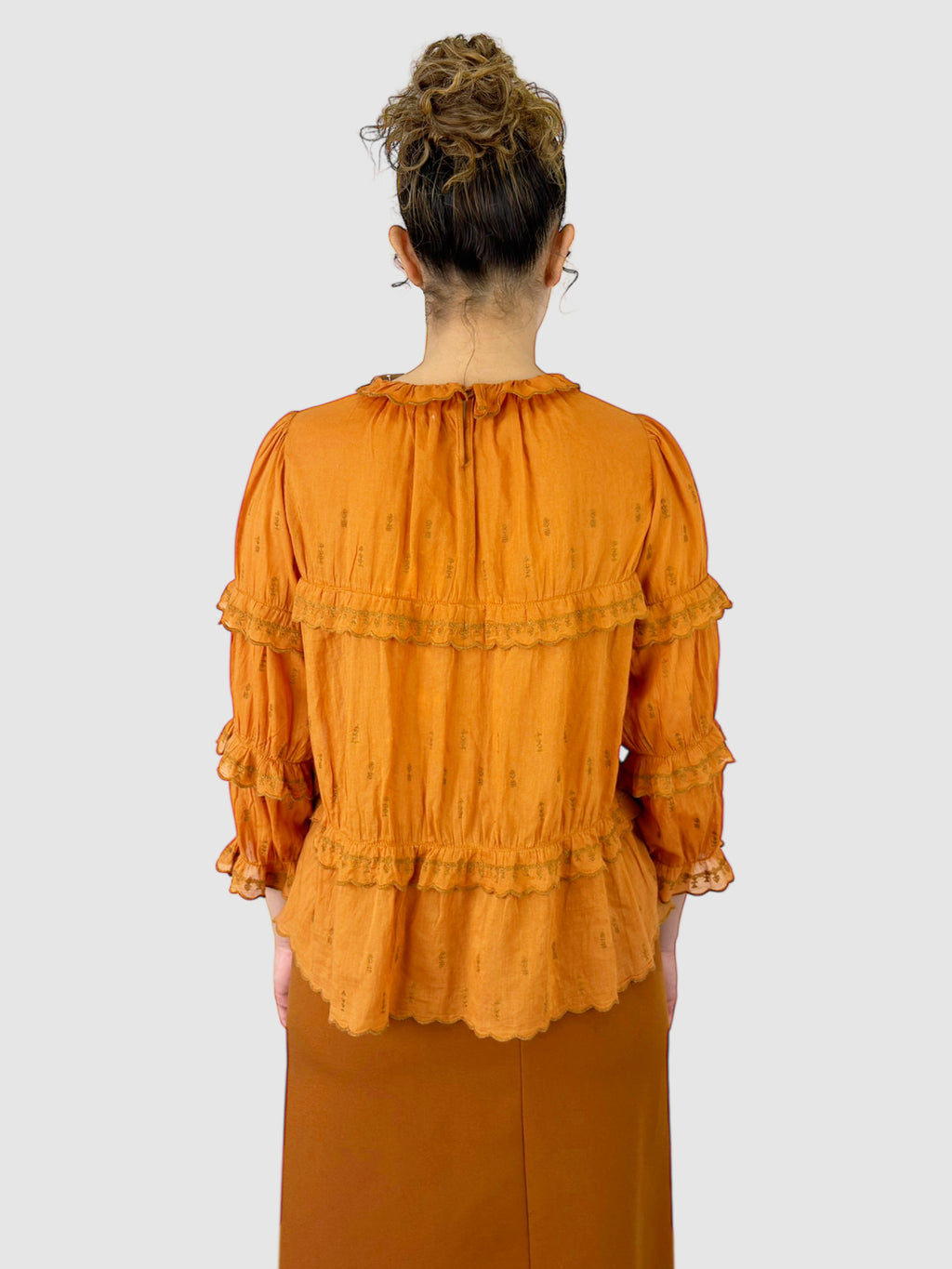 Embroidered Loxley Top