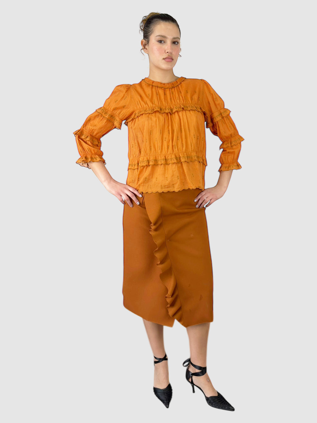 Embroidered Loxley Top