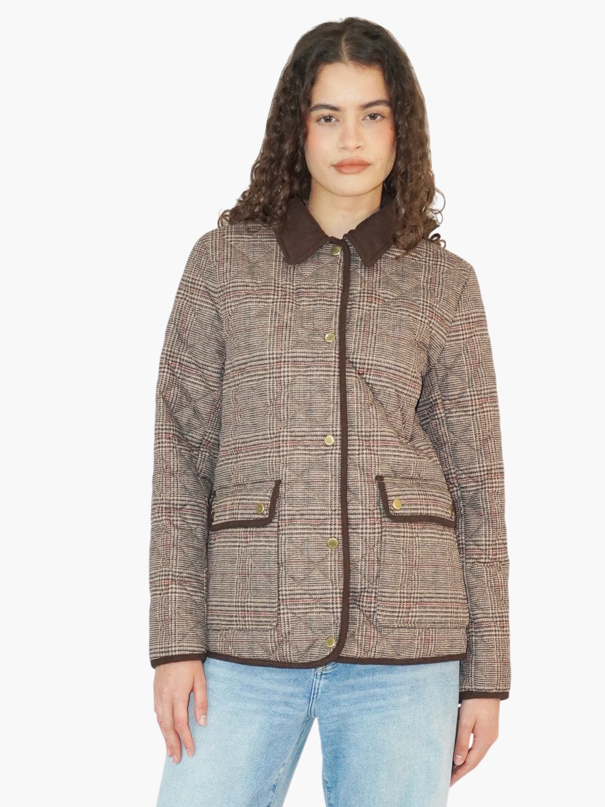 Glen Plaid Jacket
