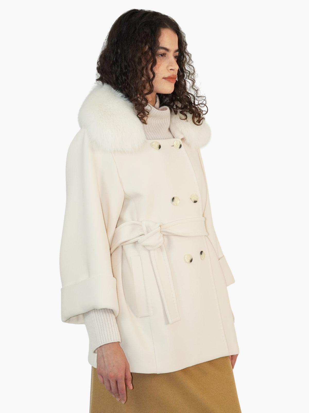Wool Belted Coat