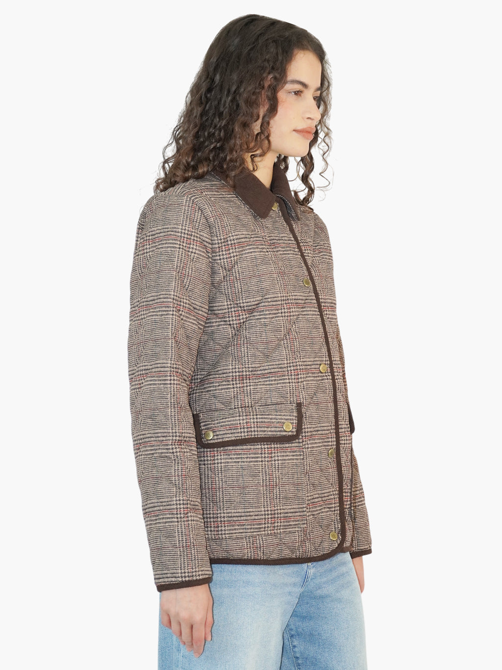 Glen Plaid Jacket