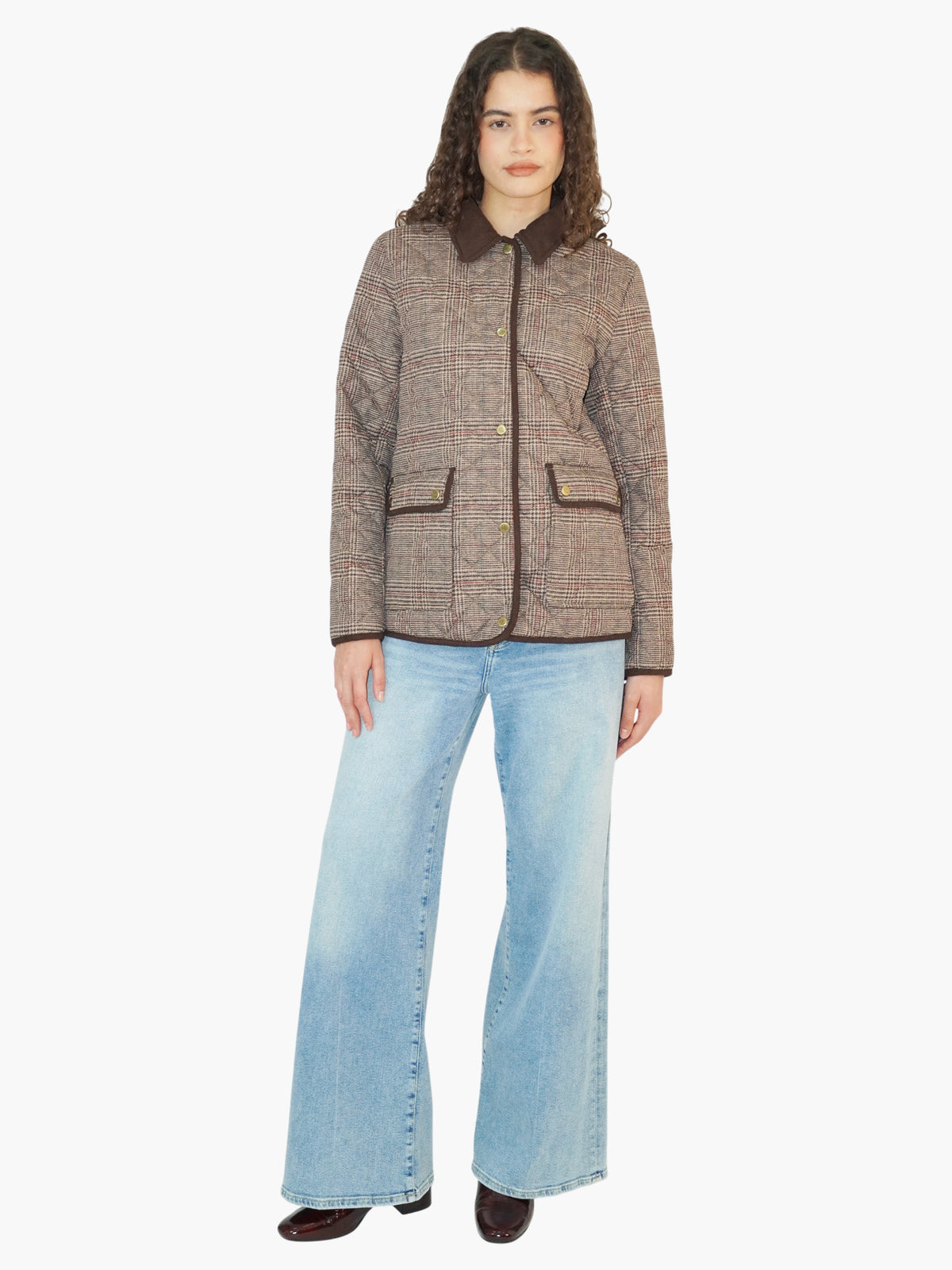 Glen Plaid Jacket