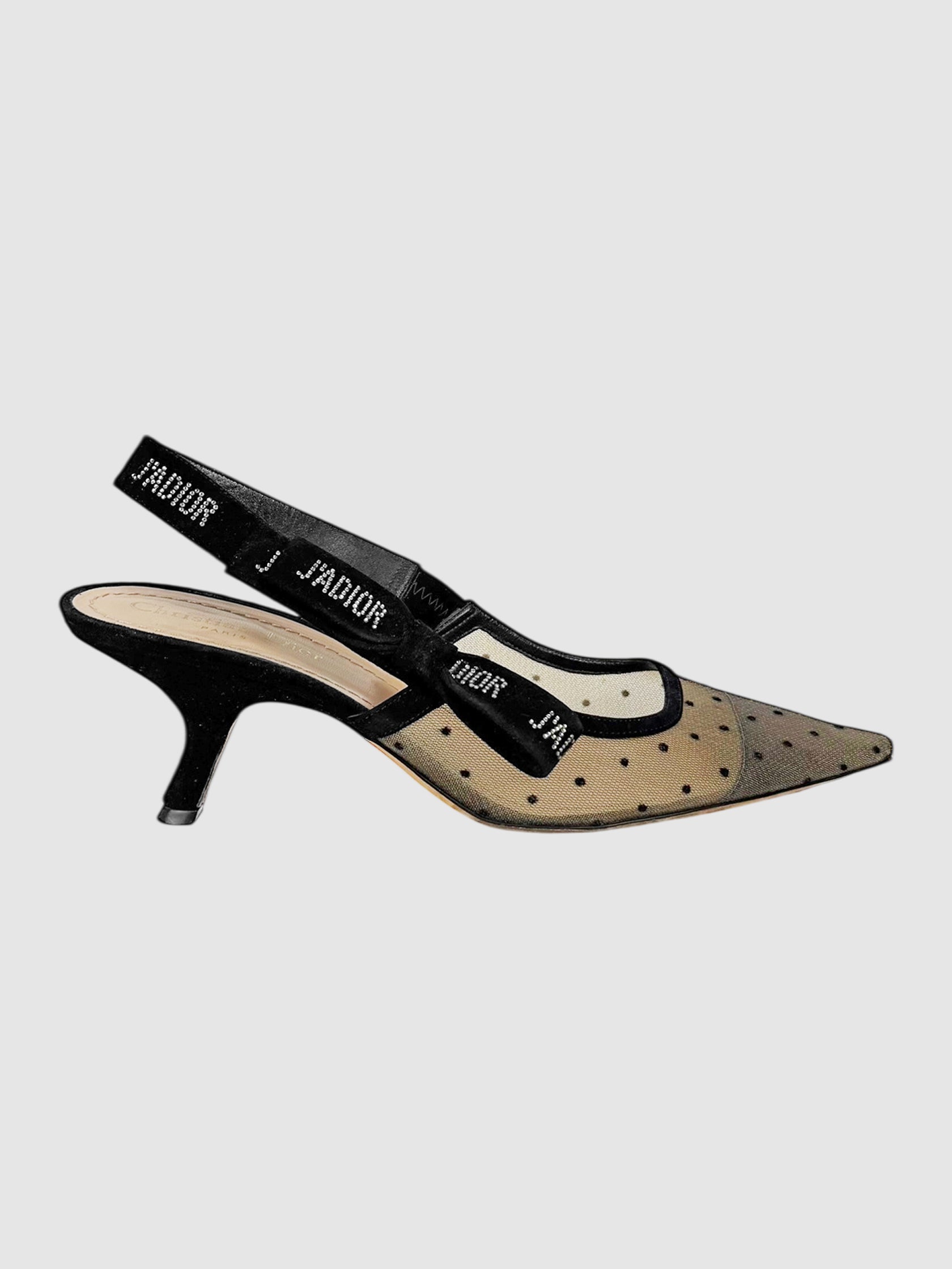 Dotted J'Adior Pumps