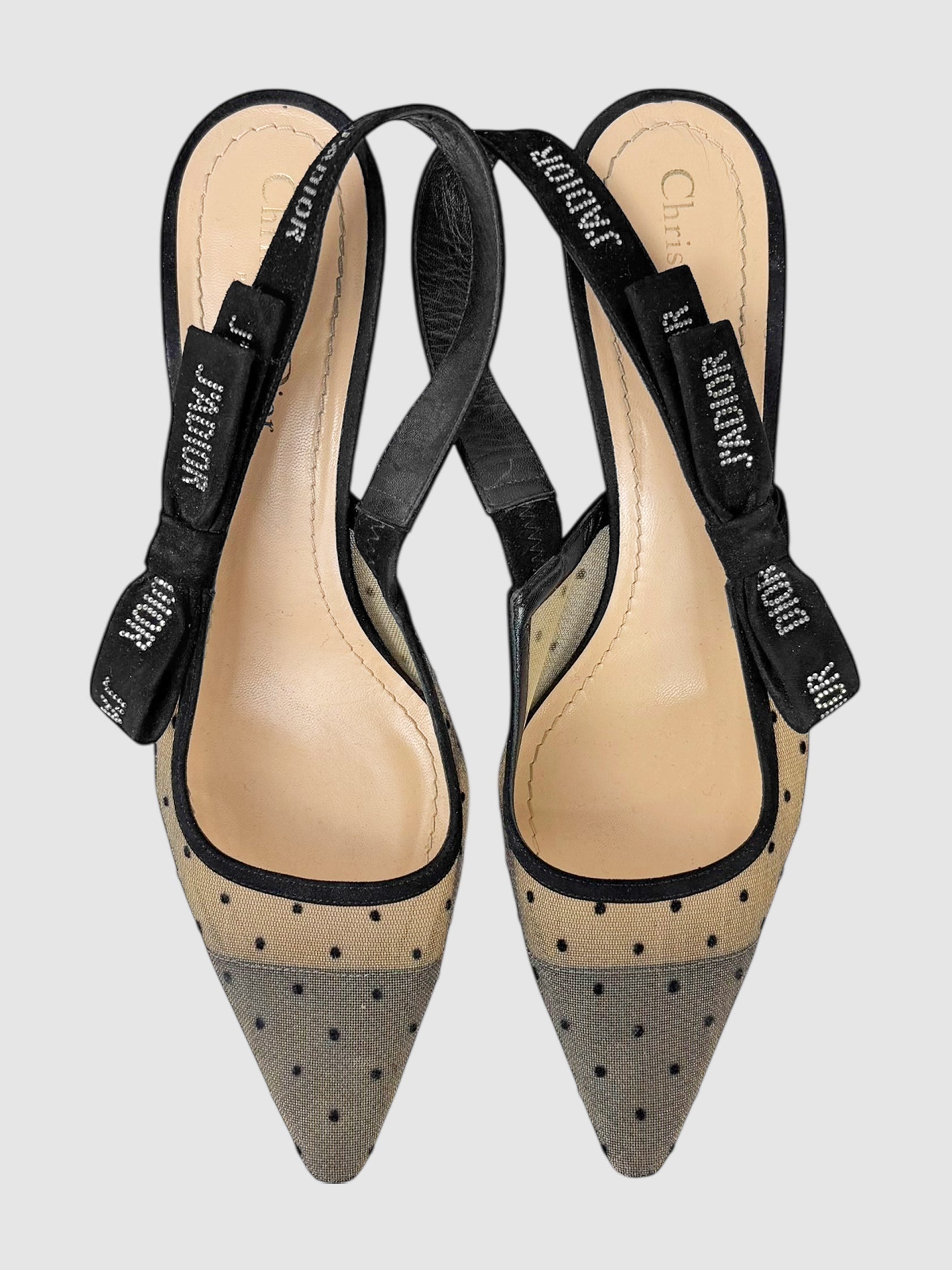 Dotted J'Adior Pumps
