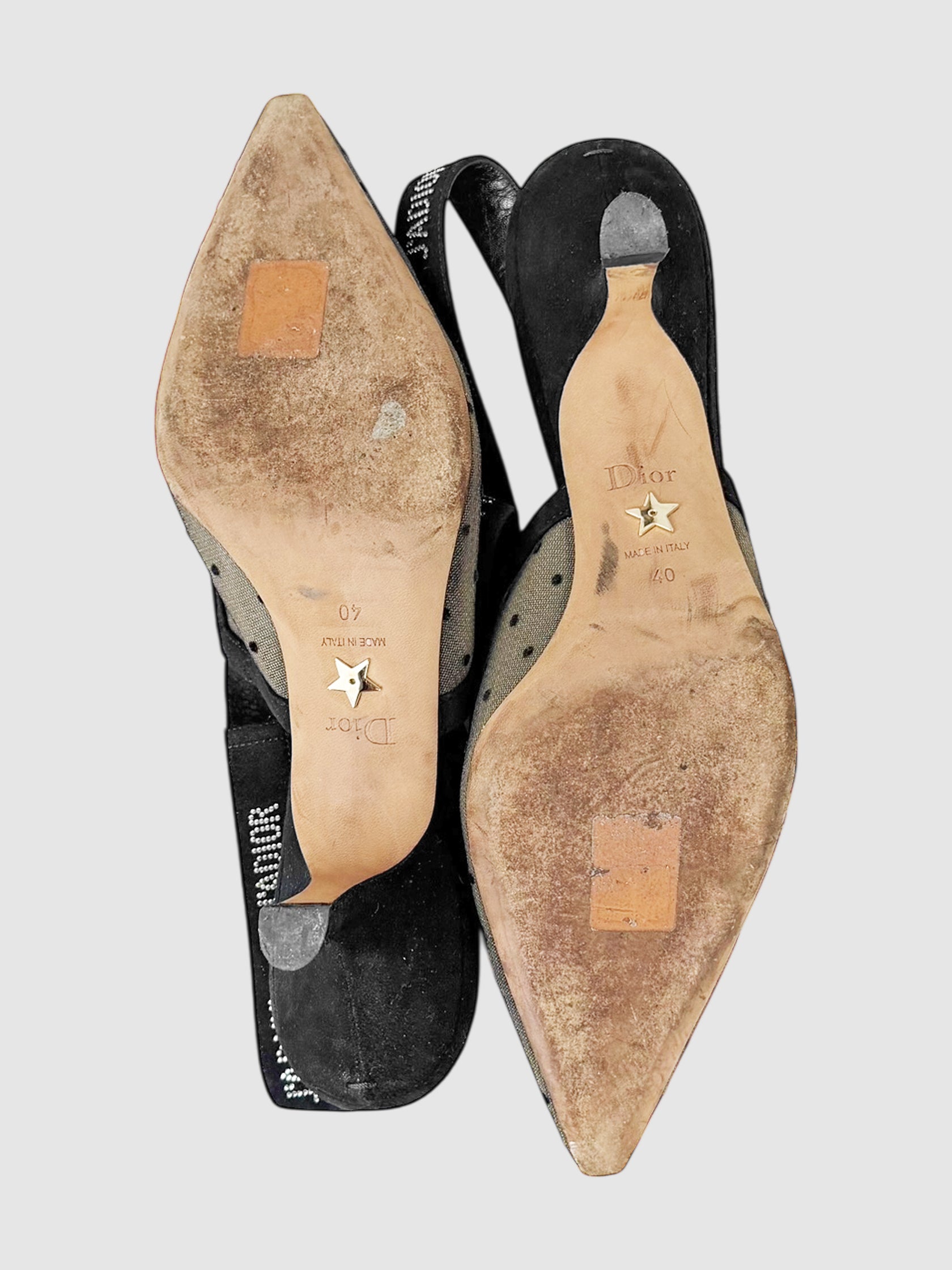 Dotted J'Adior Pumps