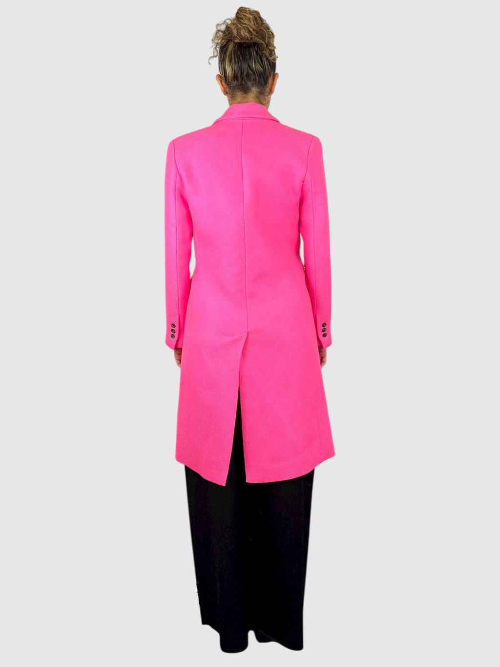 Wool Double-Breasted Coat